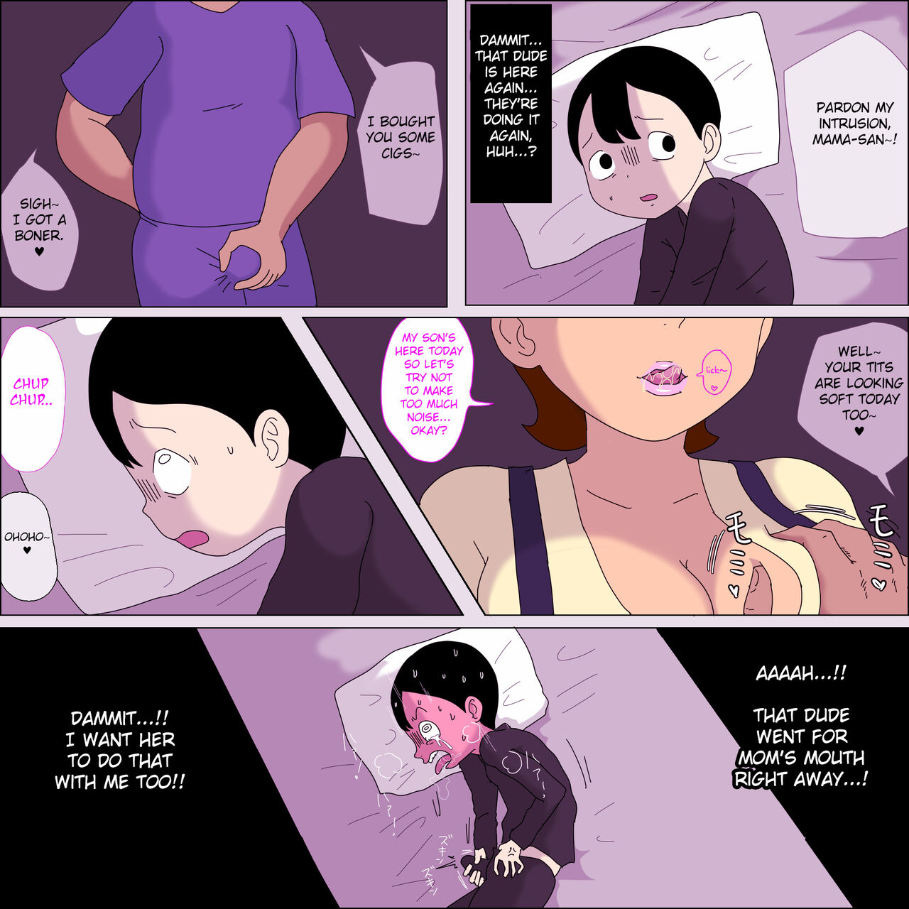 [ampullaria] Mama, Kimochi Yosugi. | Mama, it feels good!  [English] [Fated Circle] - Page 9