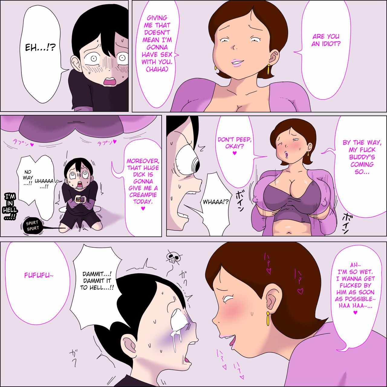 [ampullaria] Mama, Kimochi Yosugi. | Mama, it feels good!  [English] [Fated Circle] - Page 11