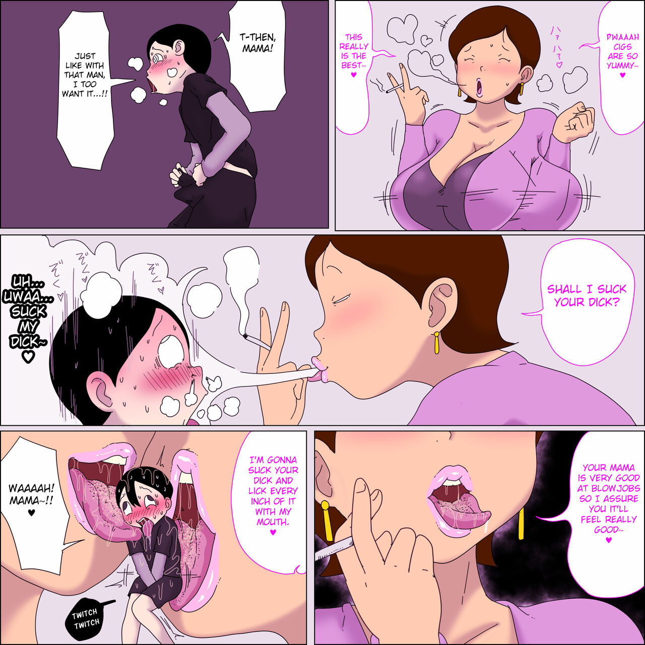 [ampullaria] Mama, Kimochi Yosugi. | Mama, it feels good!  [English] [Fated Circle] - Page 14