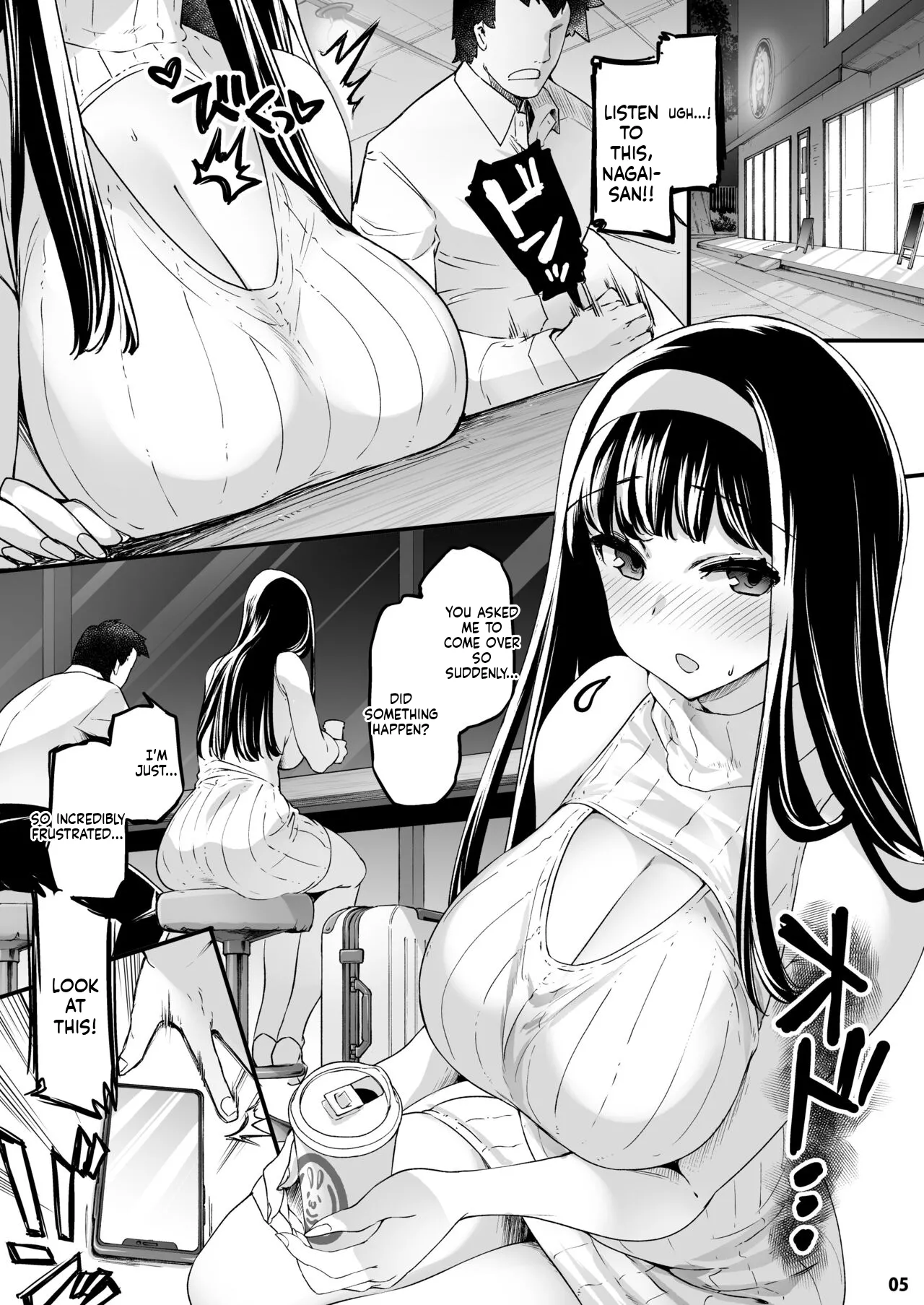[Fujiya Honten (Thomas)] Chounyuu K-Cup Uraaka Layer ga Toumawashi ni Ore o Aoru node Yobidashi ●●● Shita - Page 5
