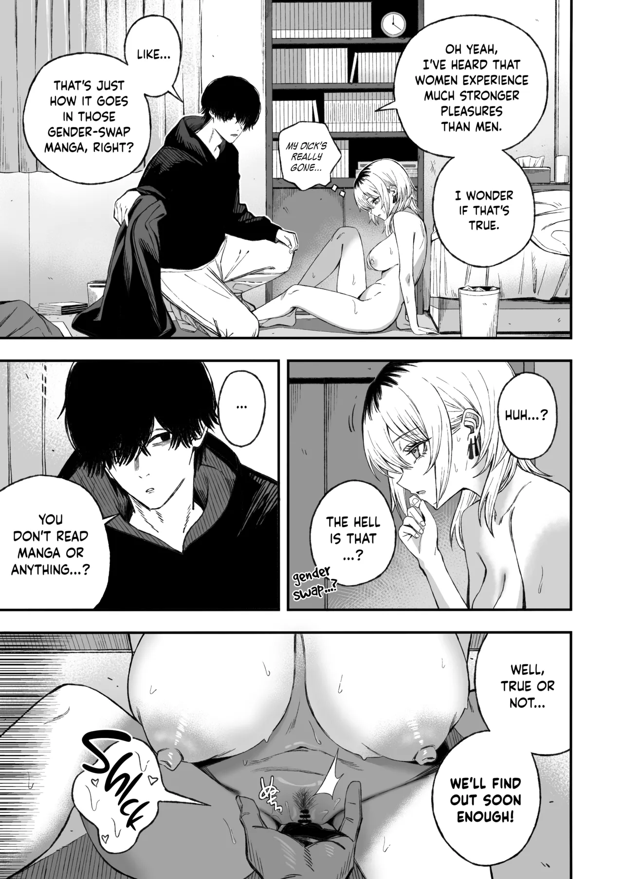 [Yofukashi no Heya (Yonayona)] Netori Otoko o Mesu ni suru | Turning the Cuckolding Prick into a Bitch [English] [Hakua] [Digital] - Page 26