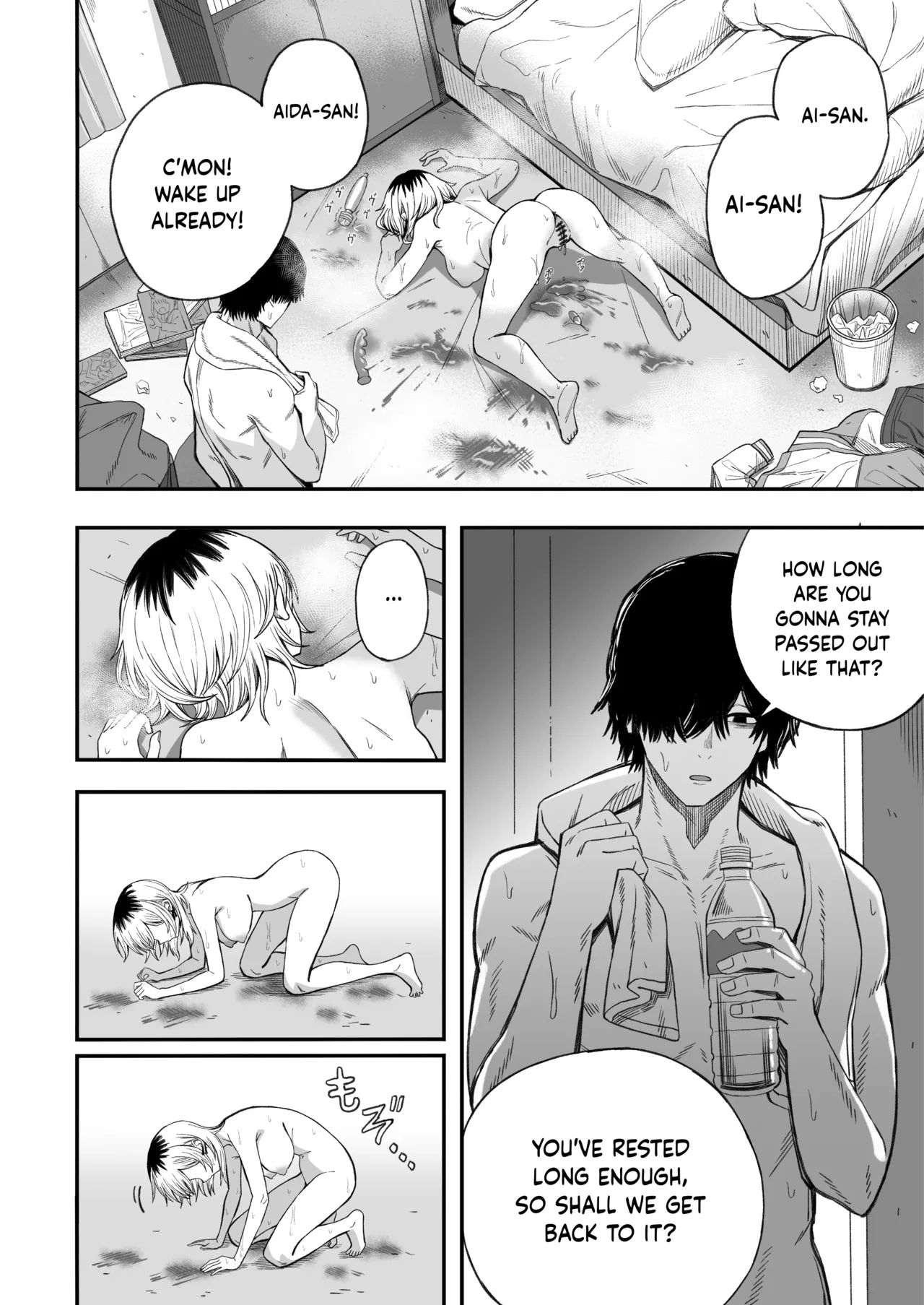 [Yofukashi no Heya (Yonayona)] Netori Otoko o Mesu ni suru | Turning the Cuckolding Prick into a Bitch [English] [Hakua] [Digital] - Page 47