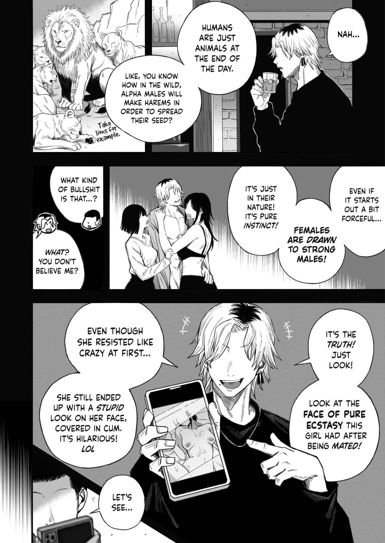 [Yofukashi no Heya (Yonayona)] Netori Otoko o Mesu ni suru | Turning the Cuckolding Prick into a Bitch [English] [Hakua] [Digital] - Page 51