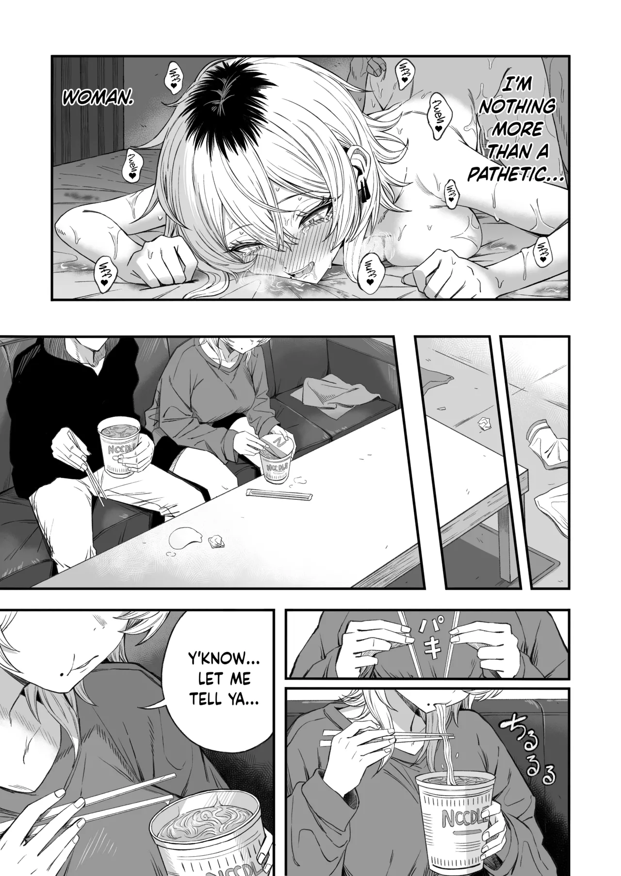 [Yofukashi no Heya (Yonayona)] Netori Otoko o Mesu ni suru | Turning the Cuckolding Prick into a Bitch [English] [Hakua] [Digital] - Page 80