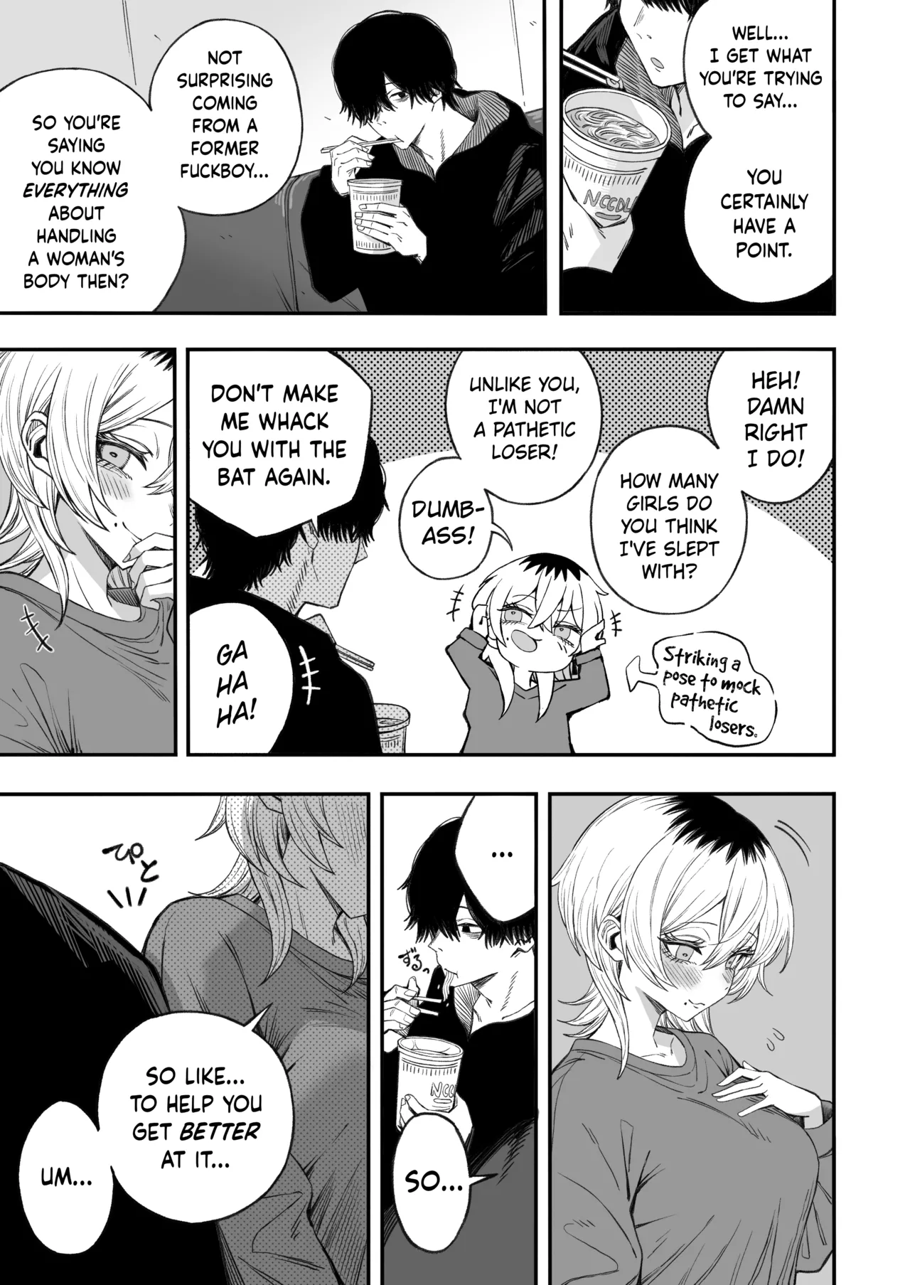 [Yofukashi no Heya (Yonayona)] Netori Otoko o Mesu ni suru | Turning the Cuckolding Prick into a Bitch [English] [Hakua] [Digital] - Page 82