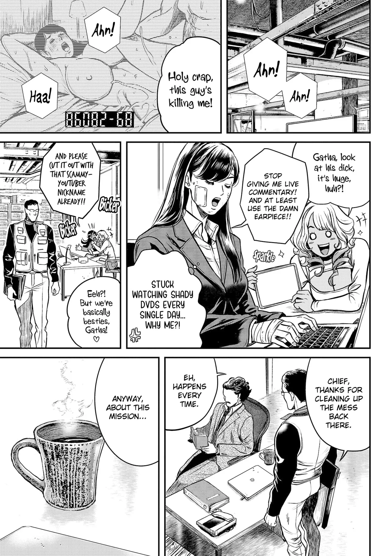 [Tabe Koji] Waruhame ~ Maruhi Sennyuu Sosakan Agatha ~ 1 Ch. 1-4 [English] [bfrost] - Page 72