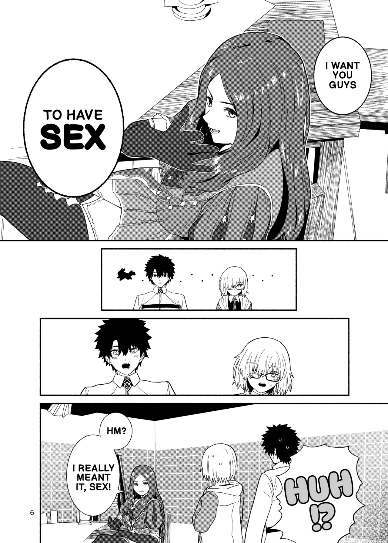 [Tsukinami Days (Kiya Hajime)] Watashi to Senpai no Ohanashi - Love this one second, one moment. I'm also here the world with you. | A story about Senpai and me (Fate/Grand Order) [English] [Digital] - Page 6