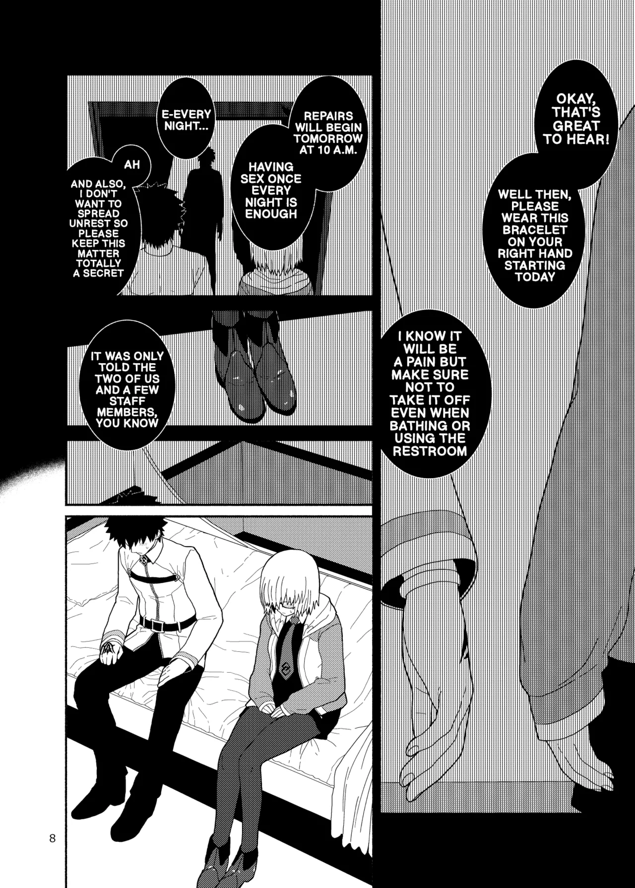 [Tsukinami Days (Kiya Hajime)] Watashi to Senpai no Ohanashi - Love this one second, one moment. I'm also here the world with you. | A story about Senpai and me (Fate/Grand Order) [English] [Digital] - Page 8