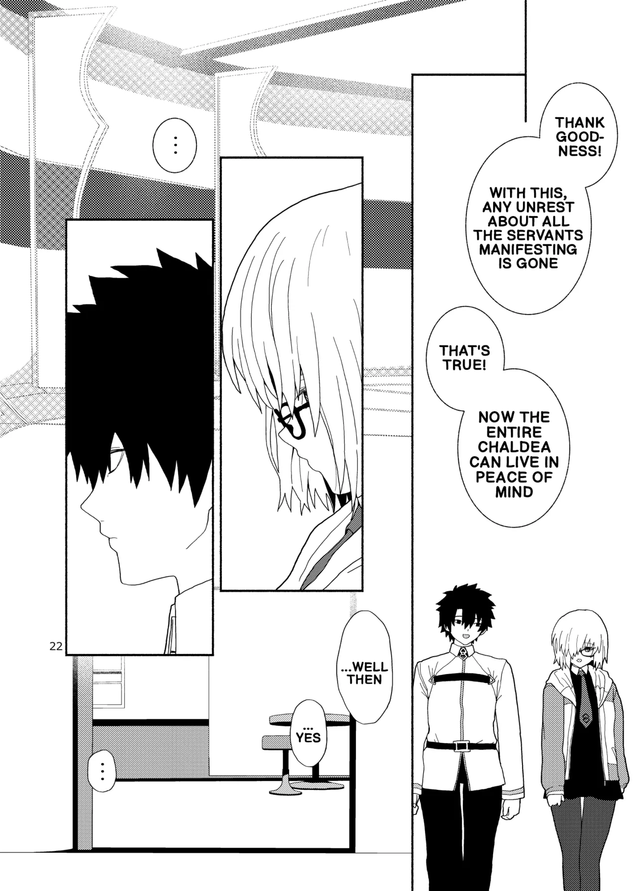[Tsukinami Days (Kiya Hajime)] Watashi to Senpai no Ohanashi - Love this one second, one moment. I'm also here the world with you. | A story about Senpai and me (Fate/Grand Order) [English] [Digital] - Page 22