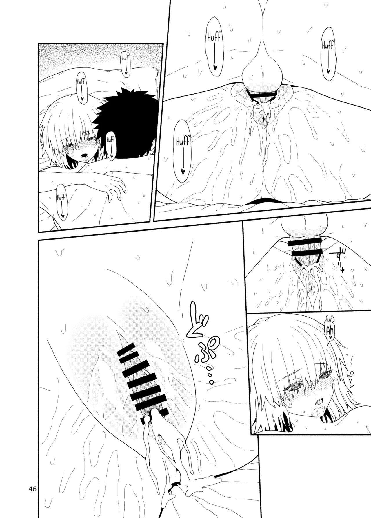 [Tsukinami Days (Kiya Hajime)] Watashi to Senpai no Ohanashi - Love this one second, one moment. I'm also here the world with you. | A story about Senpai and me (Fate/Grand Order) [English] [Digital] - Page 46