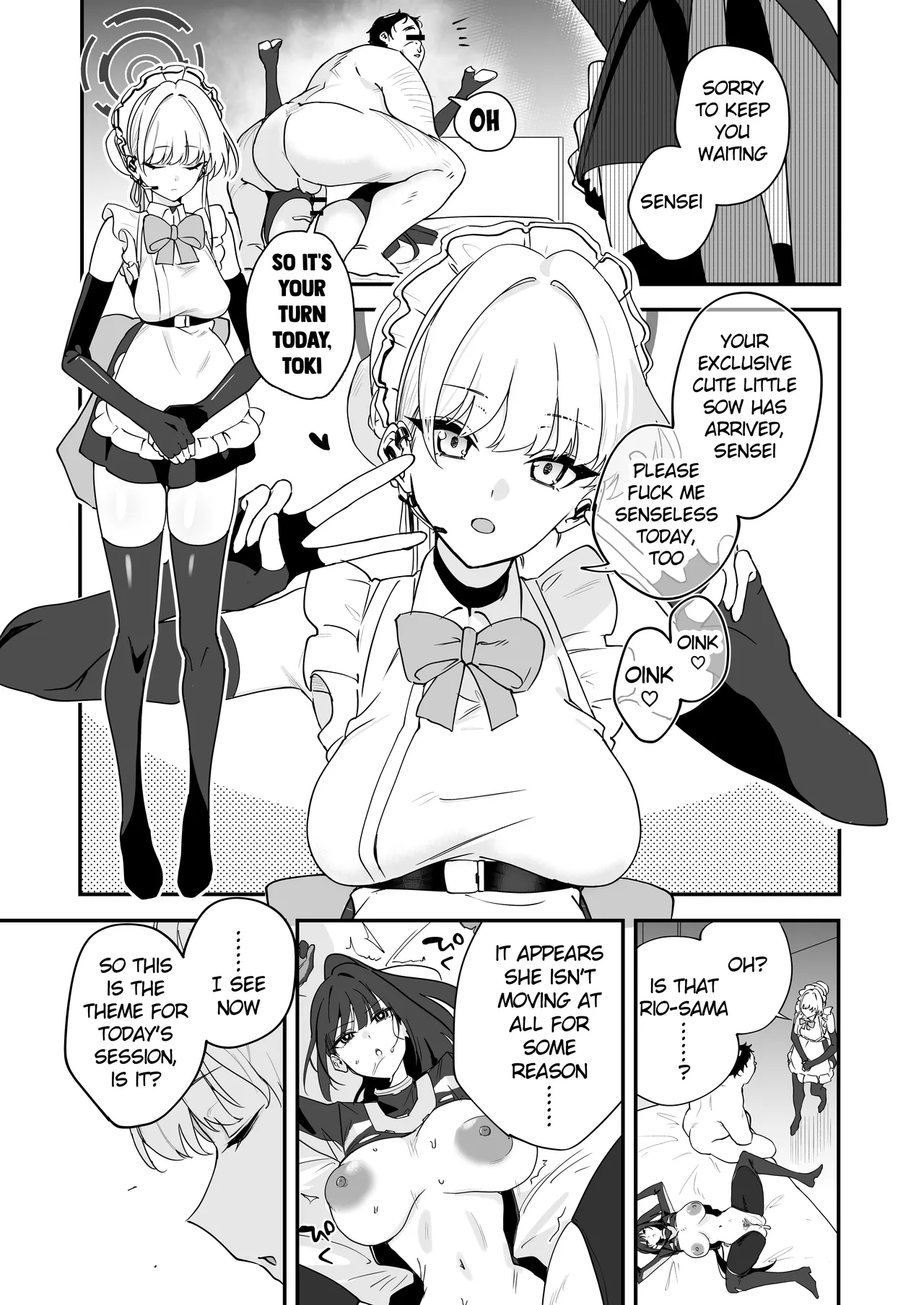 [Space Crayon (Hisany)] Schale Nottorri Saimin 1.5 | Schale Hypnosis Hijacking 1.5 (Blue Archive) [English] [Digital] - Page 10