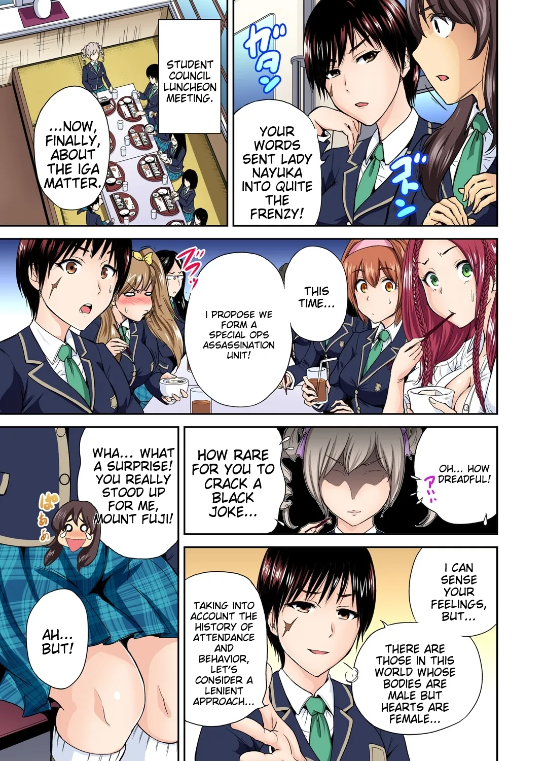 [Okumori Boy] Oretoku Shuugakuryokou ~Otoko wa Jyosou shita Ore dake!! Ch 1-29 [Decensored] [English] [MTL] - Page 232
