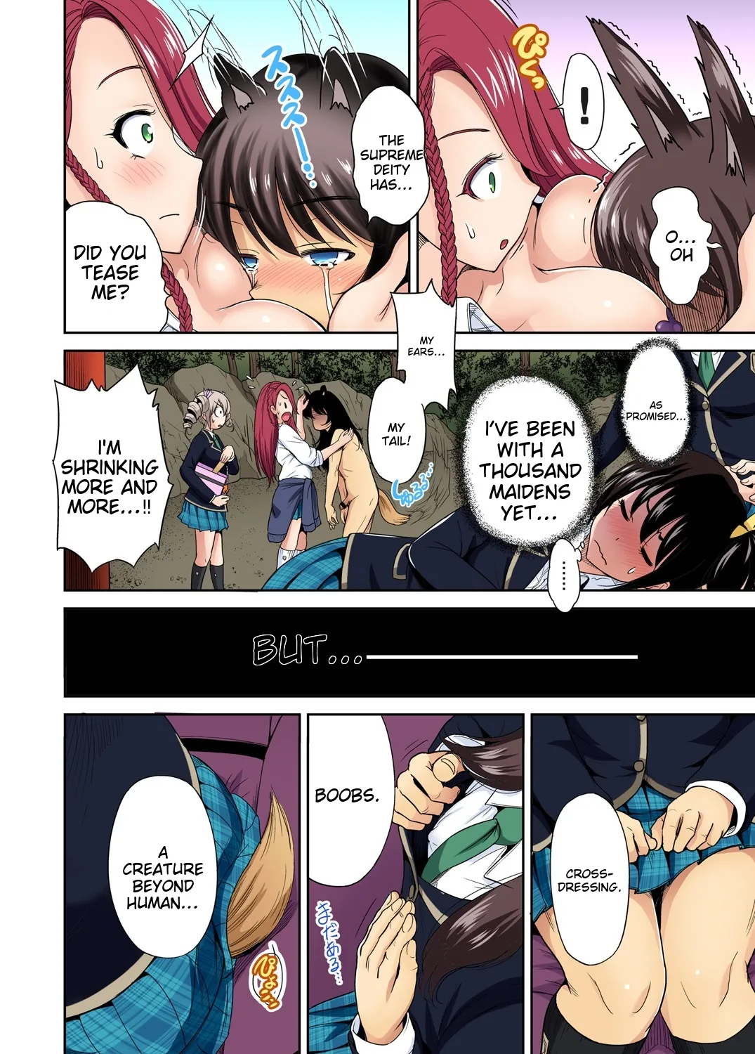 [Okumori Boy] Oretoku Shuugakuryokou ~Otoko wa Jyosou shita Ore dake!! Ch 1-29 [Decensored] [English] [MTL] - Page 396