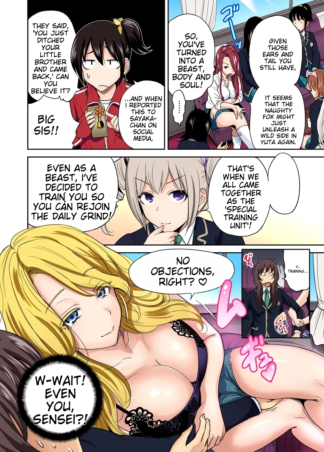 [Okumori Boy] Oretoku Shuugakuryokou ~Otoko wa Jyosou shita Ore dake!! Ch 1-29 [Decensored] [English] [MTL] - Page 398