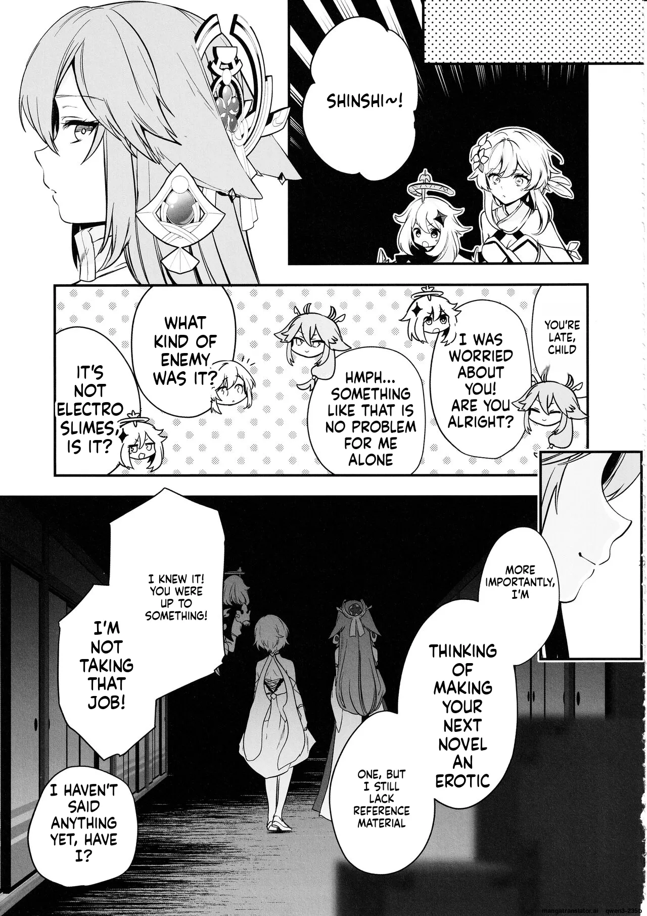 (C102) [PANA LAND (Kazepana)] Guuji-sama no Junan (Genshin Impact) (SCANMTL) - Page 28