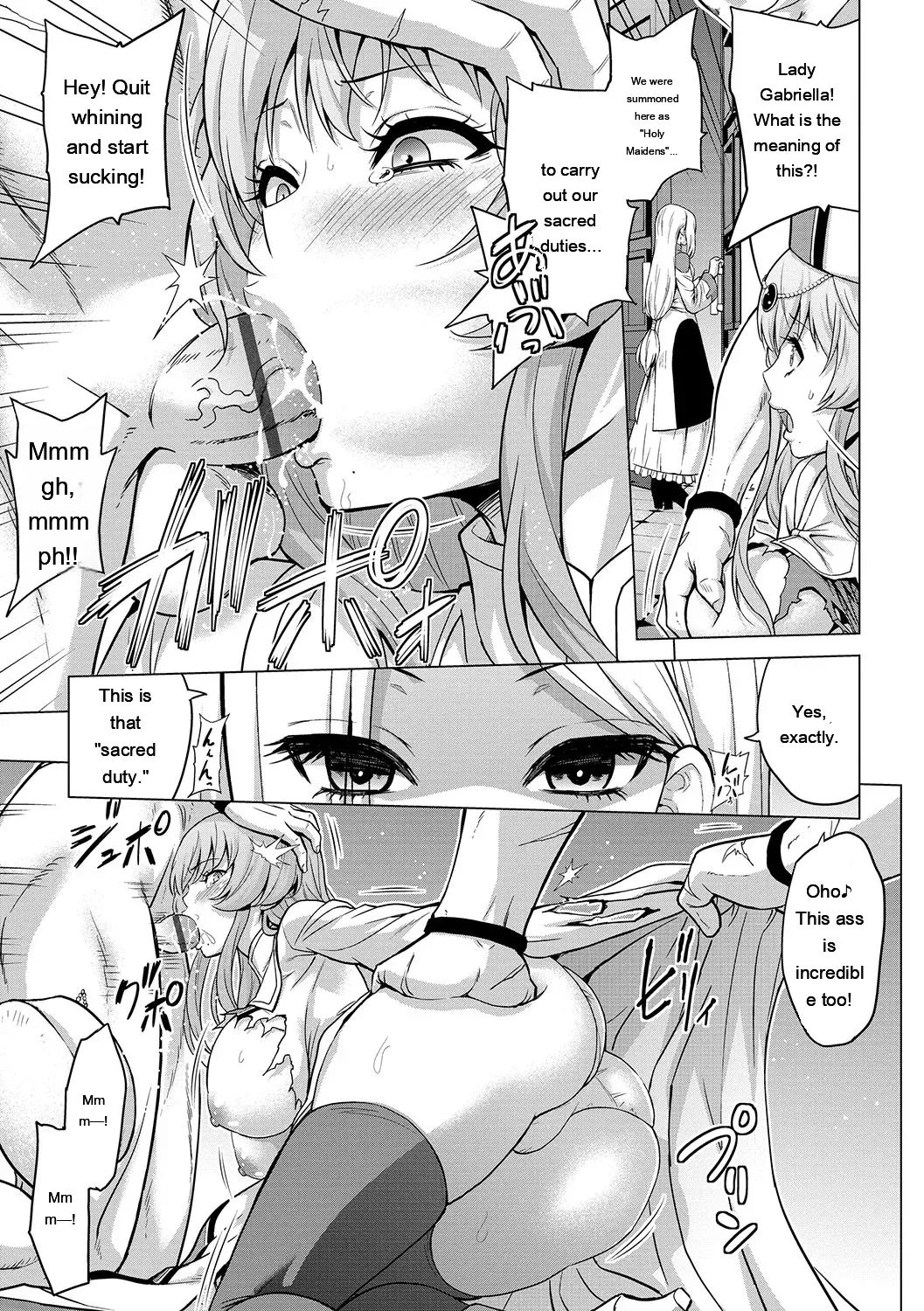 [Yamada Gogogo] Seijo no Rakuin -Annunciation of despair- [Digital] [Eng][MTL] - Page 20