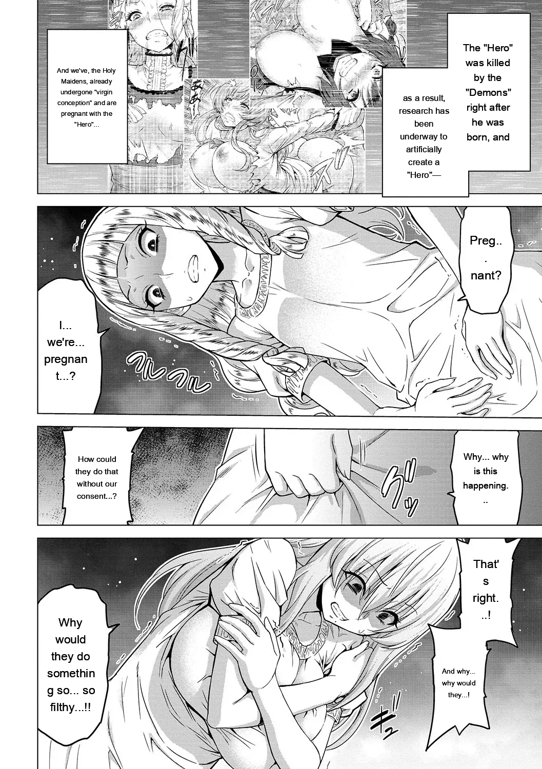 [Yamada Gogogo] Seijo no Rakuin -Annunciation of despair- [Digital] [Eng][MTL] - Page 43