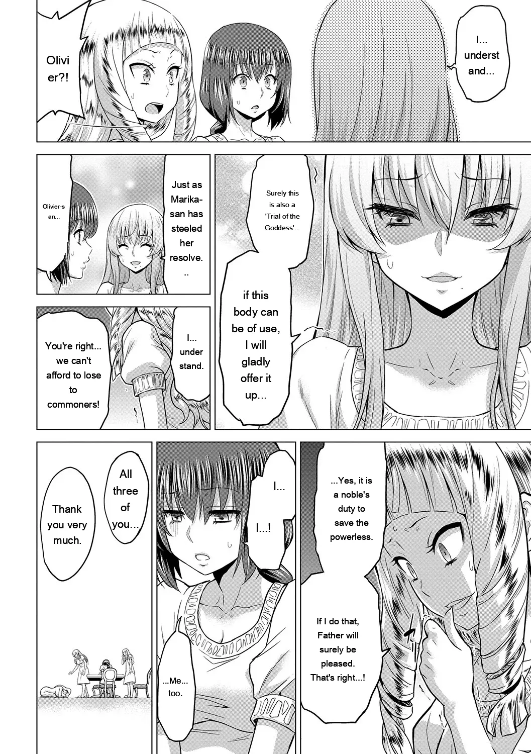 [Yamada Gogogo] Seijo no Rakuin -Annunciation of despair- [Digital] [Eng][MTL] - Page 47