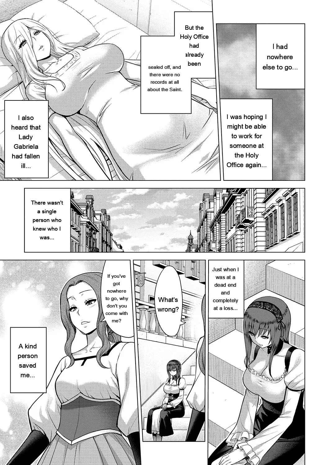 [Yamada Gogogo] Seijo no Rakuin -Annunciation of despair- [Digital] [Eng][MTL] - Page 184