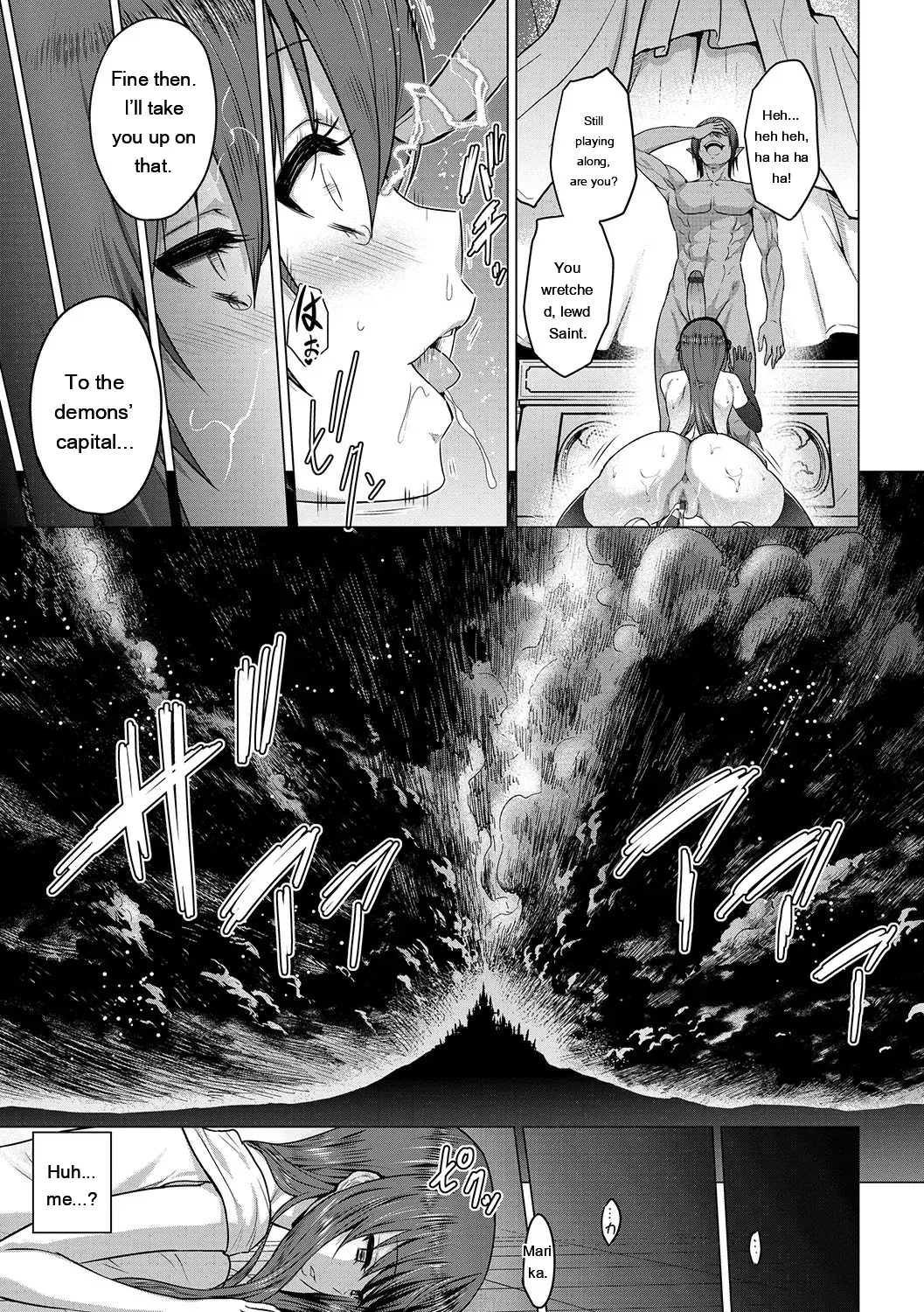 [Yamada Gogogo] Seijo no Rakuin -Annunciation of despair- [Digital] [Eng][MTL] - Page 202