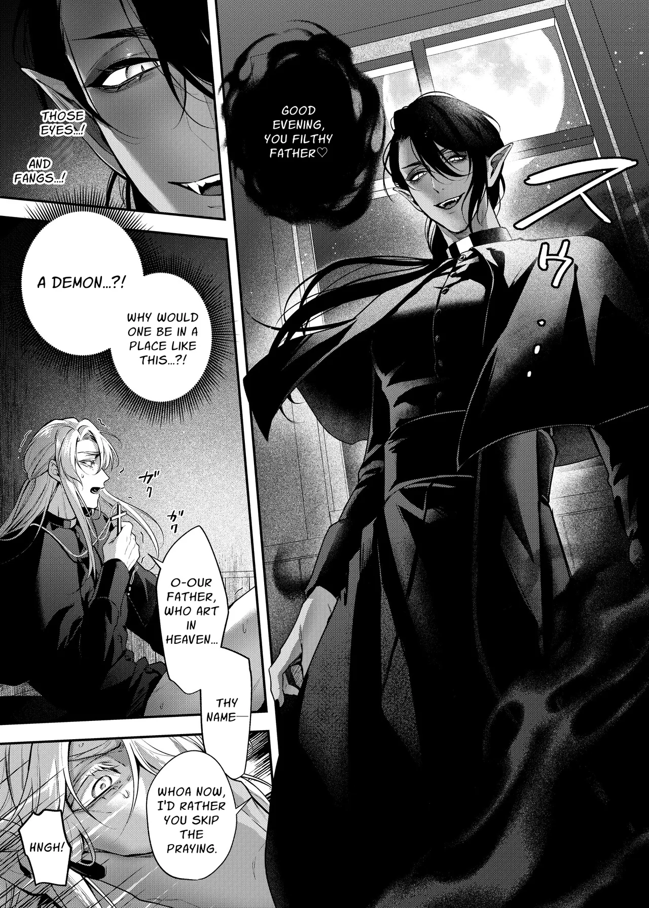 [enokidake (Ozenki An)] Cuntboy Priest Is Corrupted by a Devil [Eng] - Page 12
