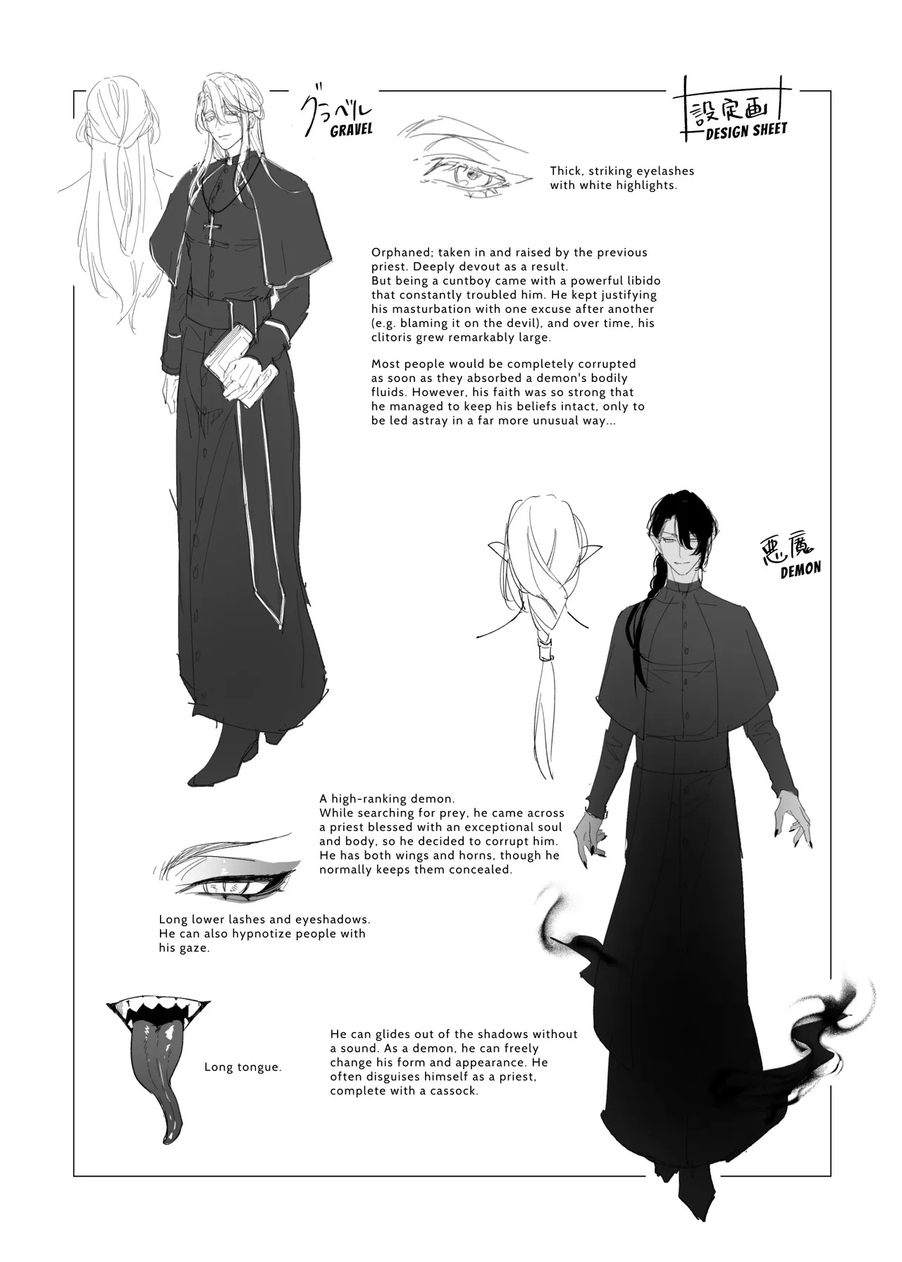 [enokidake (Ozenki An)] Cuntboy Priest Is Corrupted by a Devil [Eng] - Page 36