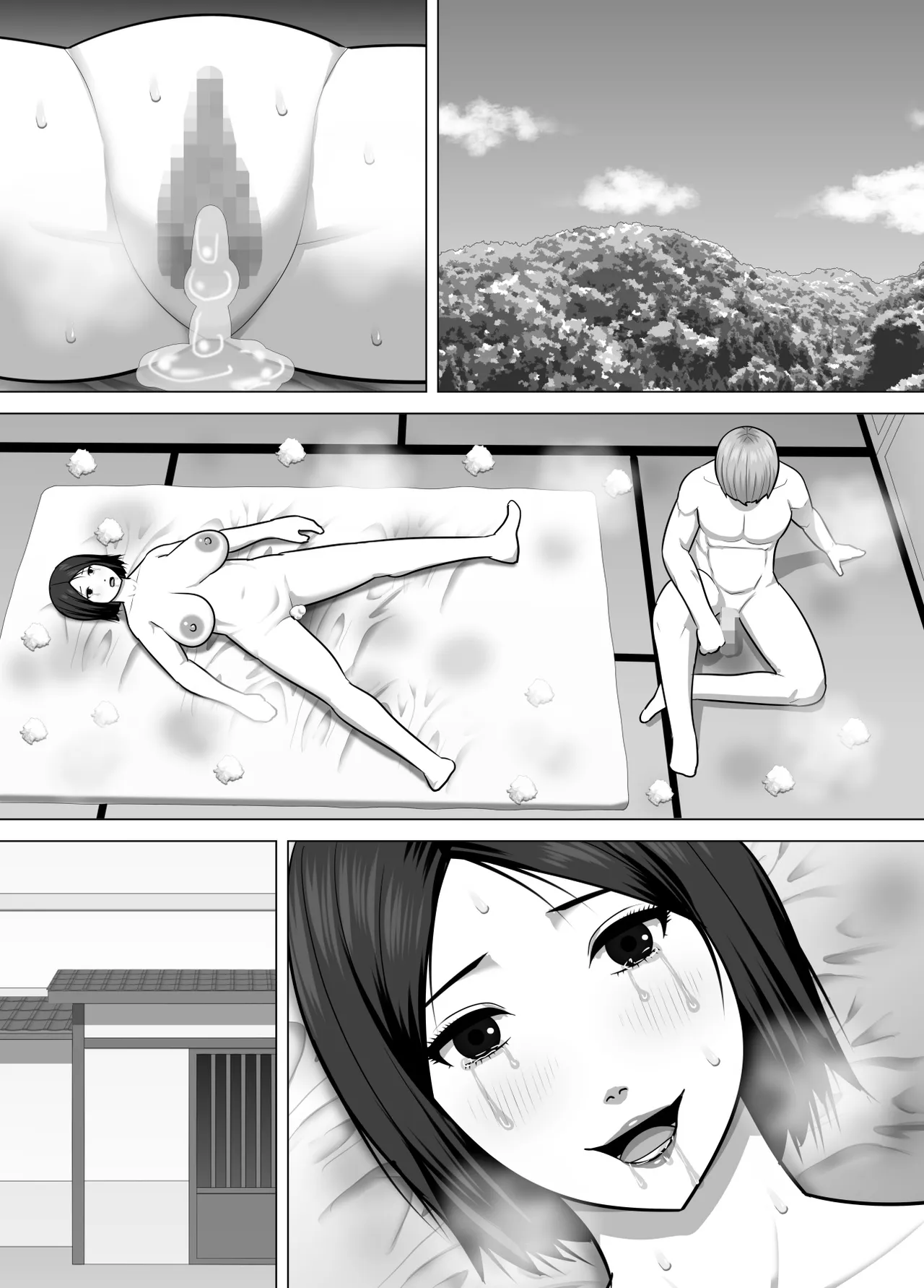 [Asstaro-san (Takasaki Jiro)] Inaka de Seiyoku o Moteamasu Hitozuma ga Tokai kara Yatte kita Moto Host no Charao no Toriko ni Natte shimau Hanashi - Page 65