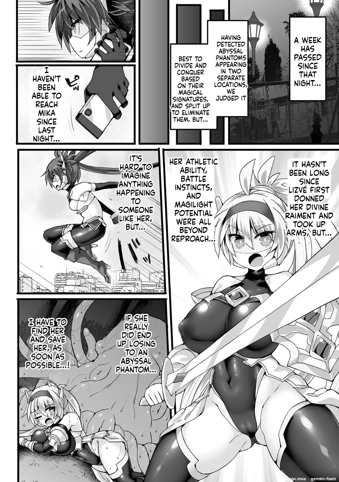 [FIGURE-HUGGING] Divine Magical Girl THE COMIC - Page 44