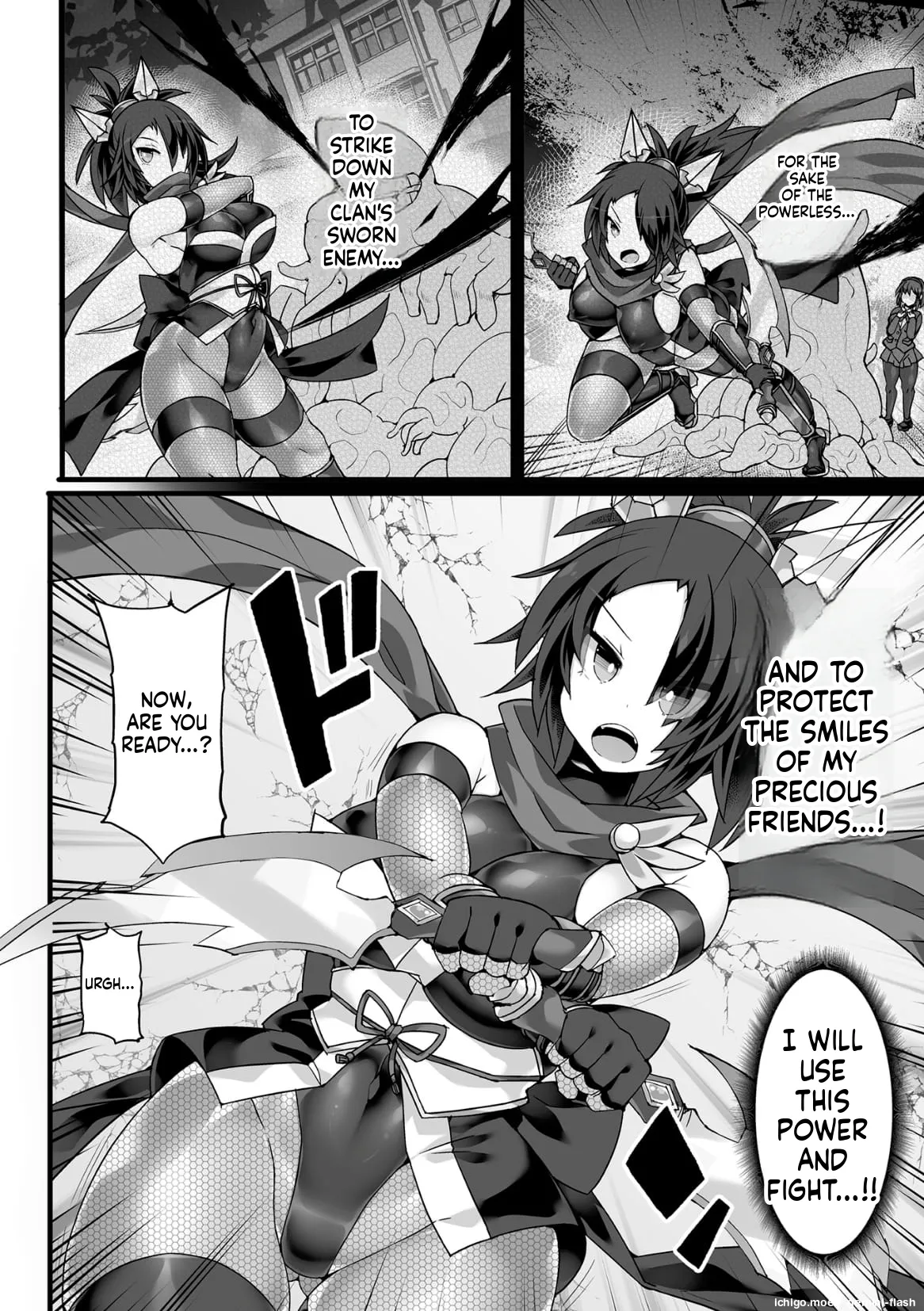 [FIGURE-HUGGING] Divine Magical Girl THE COMIC - Page 114