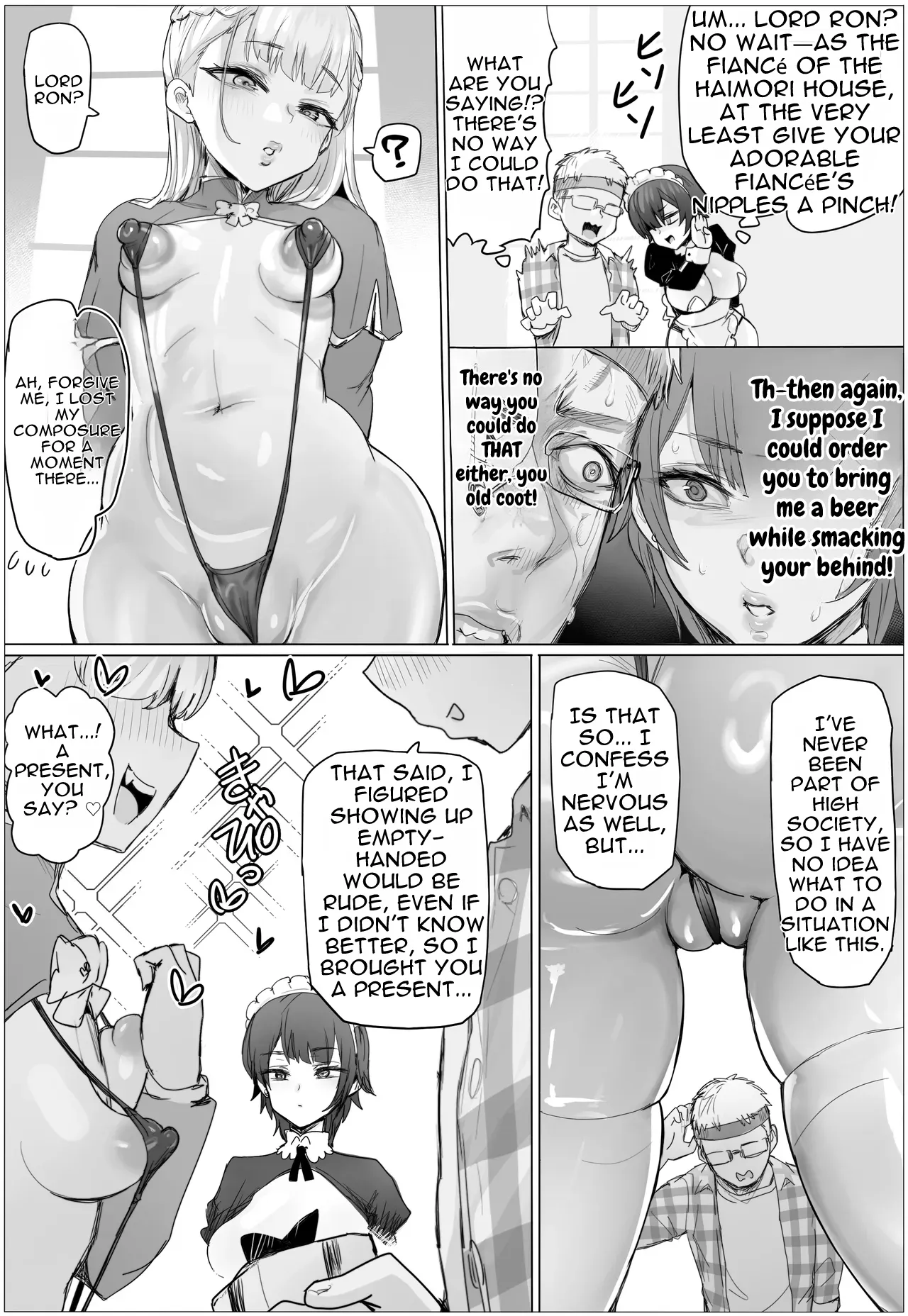 [Puranpuman] If I Practiced Pounding as a Maid, I Could Conquer the Young Lady’s Hole! [English] - Page 7