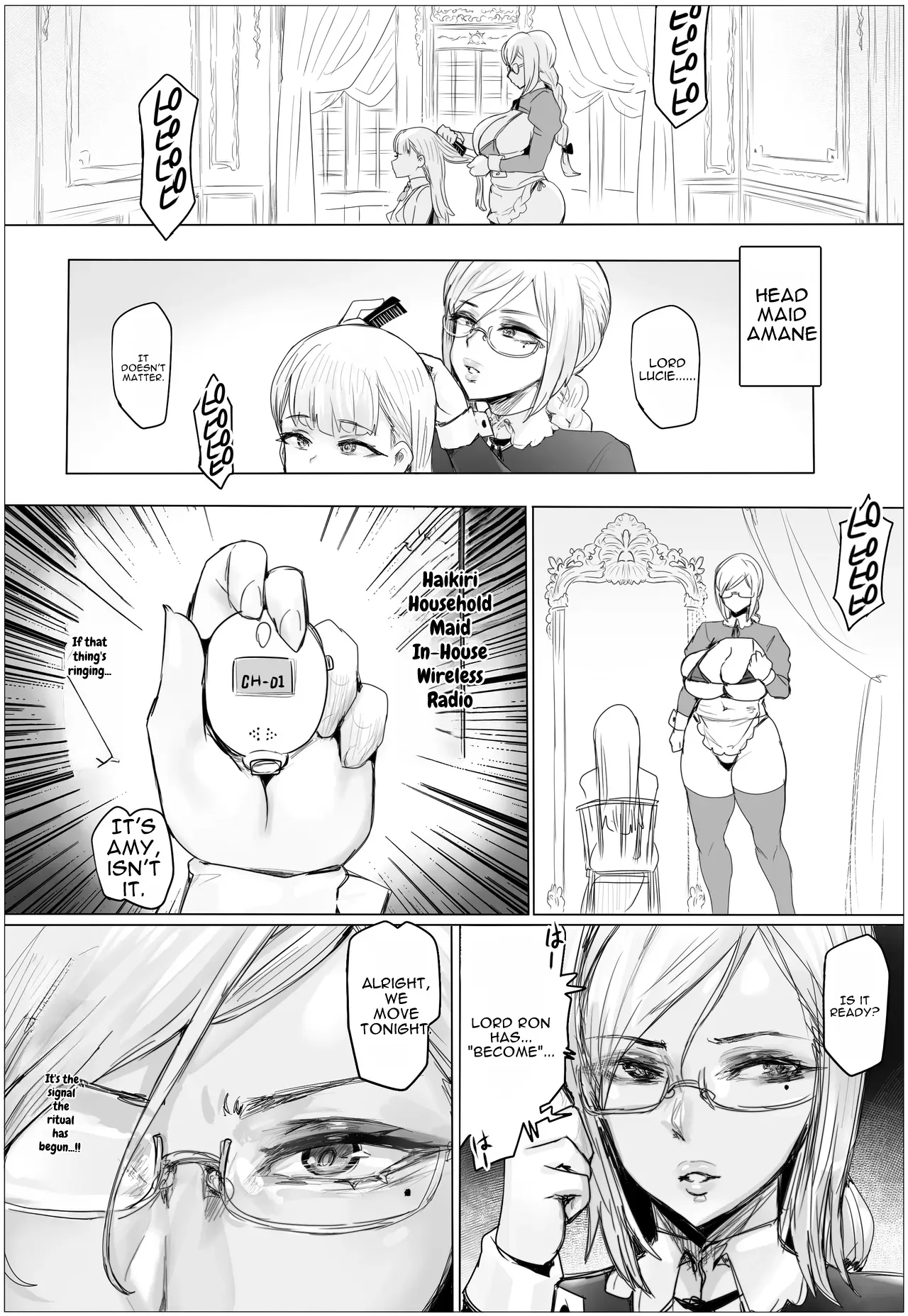 [Puranpuman] If I Practiced Pounding as a Maid, I Could Conquer the Young Lady’s Hole! [English] - Page 42