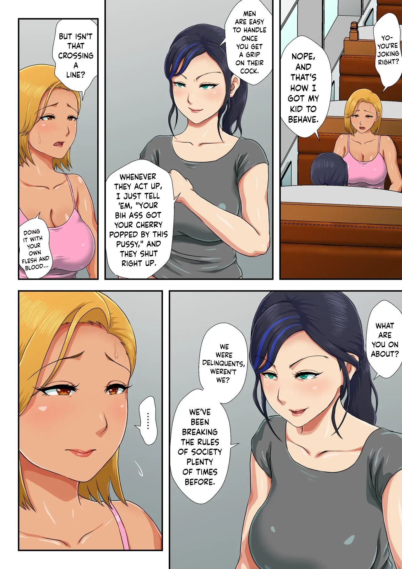 [Kumo no Ito] The Ex-Delinquent Mom Won't Be Looked Down On [ENGRIGH][CharlesWHITE][CRACKERTL] - Page 7