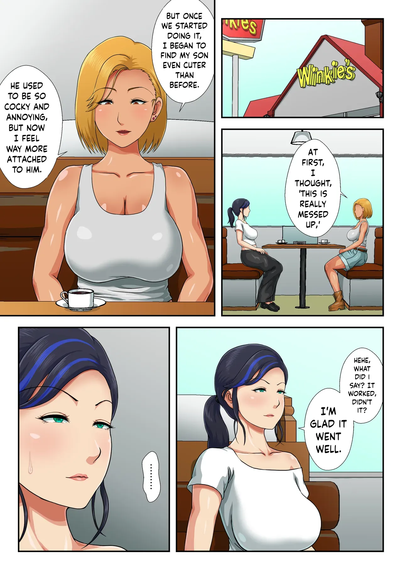 [Kumo no Ito] The Ex-Delinquent Mom Won't Be Looked Down On [ENGRIGH][CharlesWHITE][CRACKERTL] - Page 50