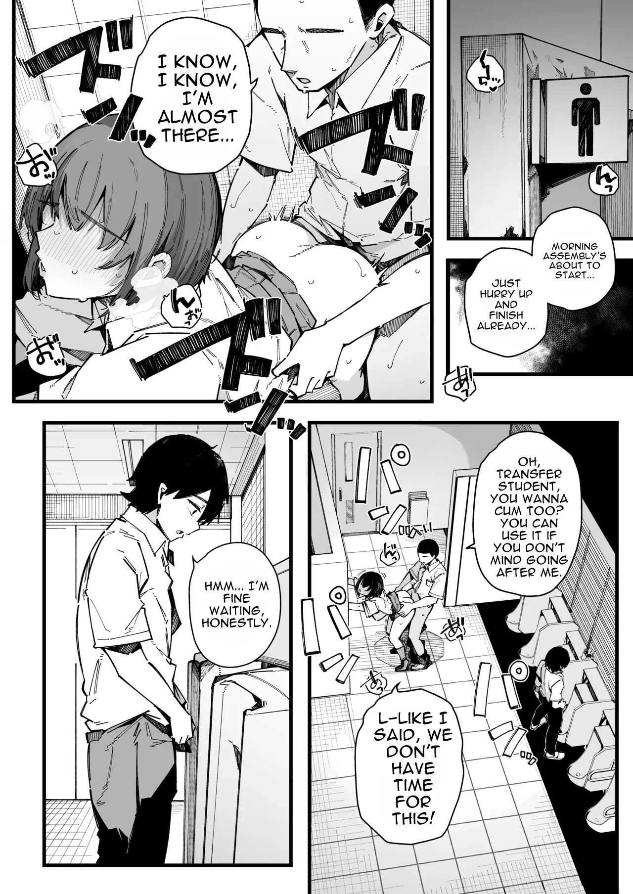 [BlossomSphere (Sakurayu Hal)] Tenkou Saki no Gakkou de Joshi Seito no Seiyoku o Kaishou suru Kakari ni Natta Hanashi. | The Story of How I Became in Charge of Relieving the Schoolgirls' Lust at My New School [English] [Digital] - Page 5