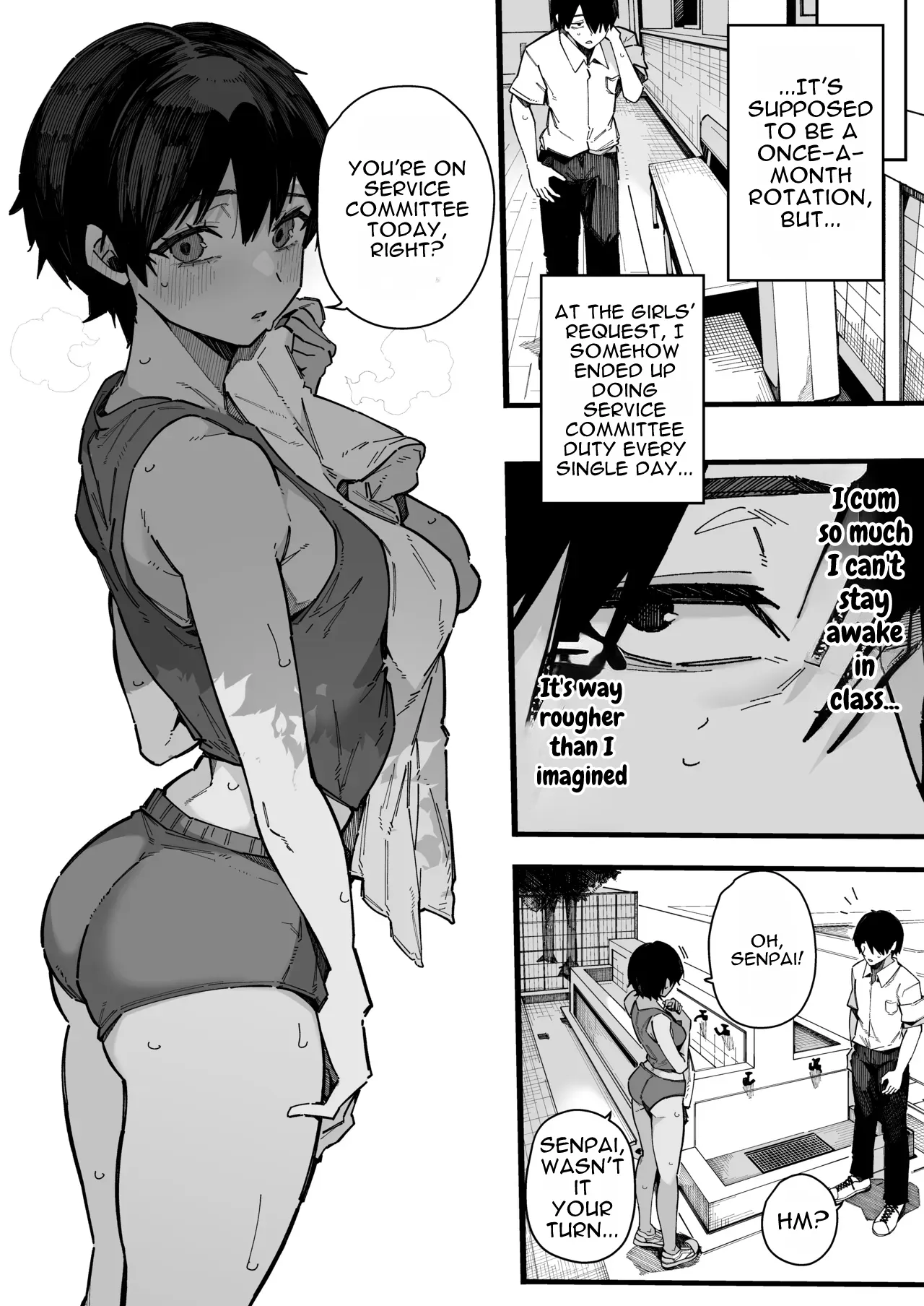 [BlossomSphere (Sakurayu Hal)] Tenkou Saki no Gakkou de Joshi Seito no Seiyoku o Kaishou suru Kakari ni Natta Hanashi. | The Story of How I Became in Charge of Relieving the Schoolgirls' Lust at My New School [English] [Digital] - Page 39