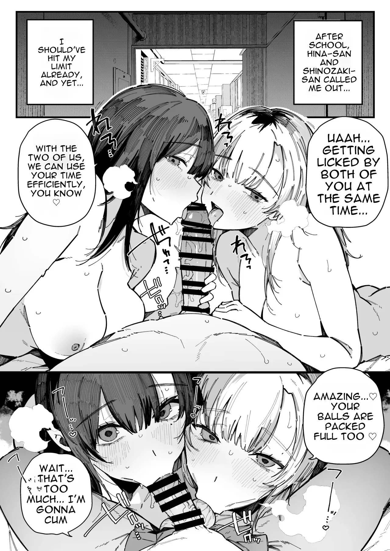 [BlossomSphere (Sakurayu Hal)] Tenkou Saki no Gakkou de Joshi Seito no Seiyoku o Kaishou suru Kakari ni Natta Hanashi. | The Story of How I Became in Charge of Relieving the Schoolgirls' Lust at My New School [English] [Digital] - Page 53