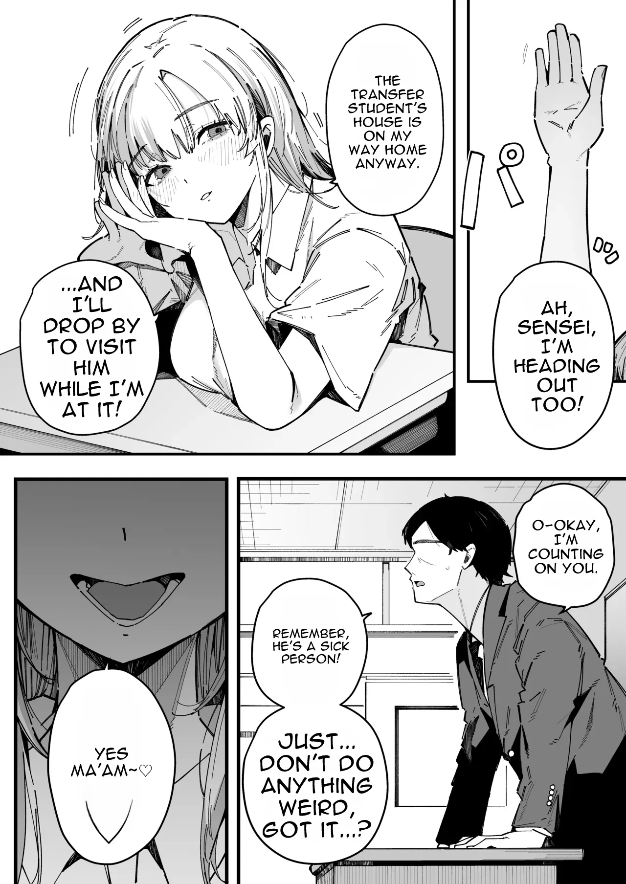 [BlossomSphere (Sakurayu Hal)] Tenkou Saki no Gakkou de Joshi Seito no Seiyoku o Kaishou suru Kakari ni Natta Hanashi. | The Story of How I Became in Charge of Relieving the Schoolgirls' Lust at My New School [English] [Digital] - Page 62
