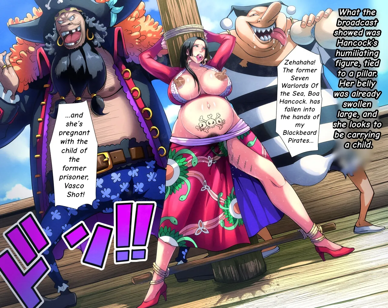[B-Kyuu Site (bkyu)] B-Kyuu Archives 2 Torawareta Onna Kaizoku | The Captive Female Pirates (One Piece) [English] - Page 39