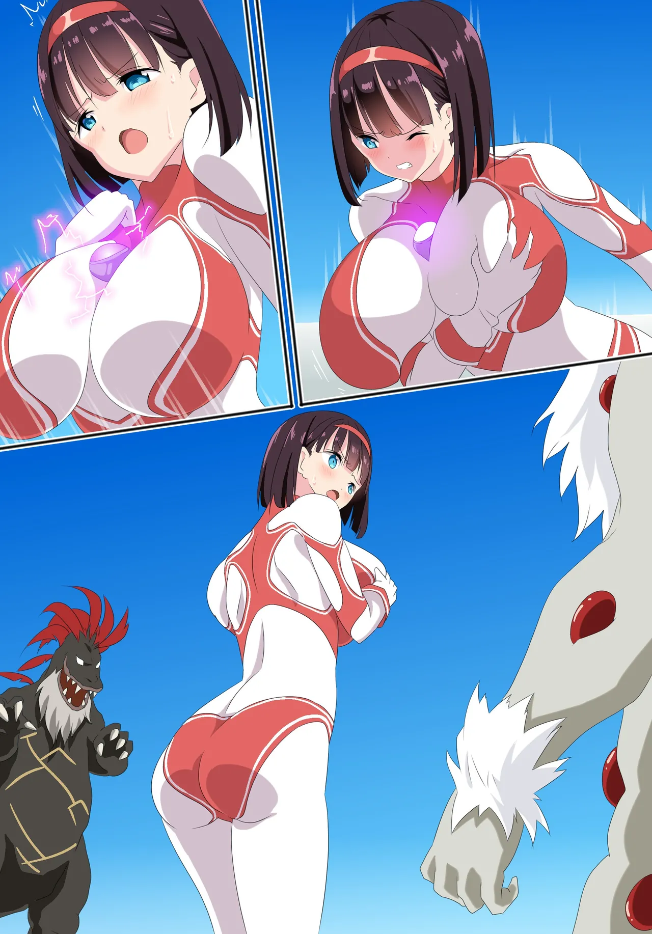 [co]被羽针攻击胸部的奥特艾莉第1-40篇（Orange313个人汉化） - Page 22
