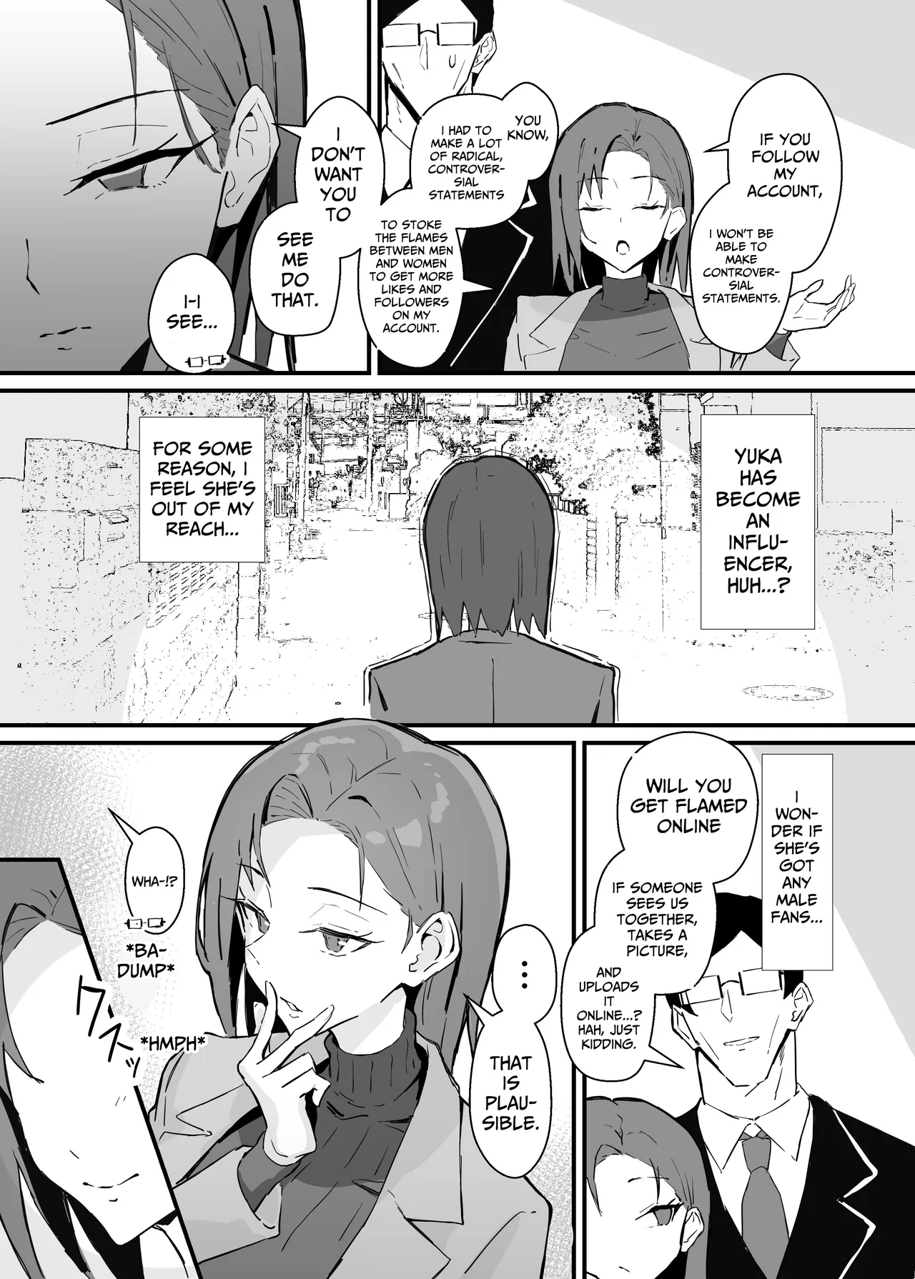 [Sukebe Hatsudenjo (Hatsuden Pengin)] Cool-kei Toshiue BariCare Kanojo Songen Hakai Wakan2 Jun-ai NTR Gokko Hen~ | Cool Carrier Focused Girlfriend ~Consensual Dignity Destruction~ 2: Pure Love NTR Roleplay Edition [English] [Nameless] [Digital] - Page 11