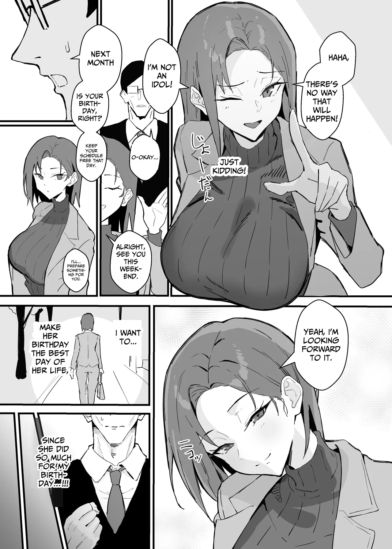 [Sukebe Hatsudenjo (Hatsuden Pengin)] Cool-kei Toshiue BariCare Kanojo Songen Hakai Wakan2 Jun-ai NTR Gokko Hen~ | Cool Carrier Focused Girlfriend ~Consensual Dignity Destruction~ 2: Pure Love NTR Roleplay Edition [English] [Nameless] [Digital] - Page 12