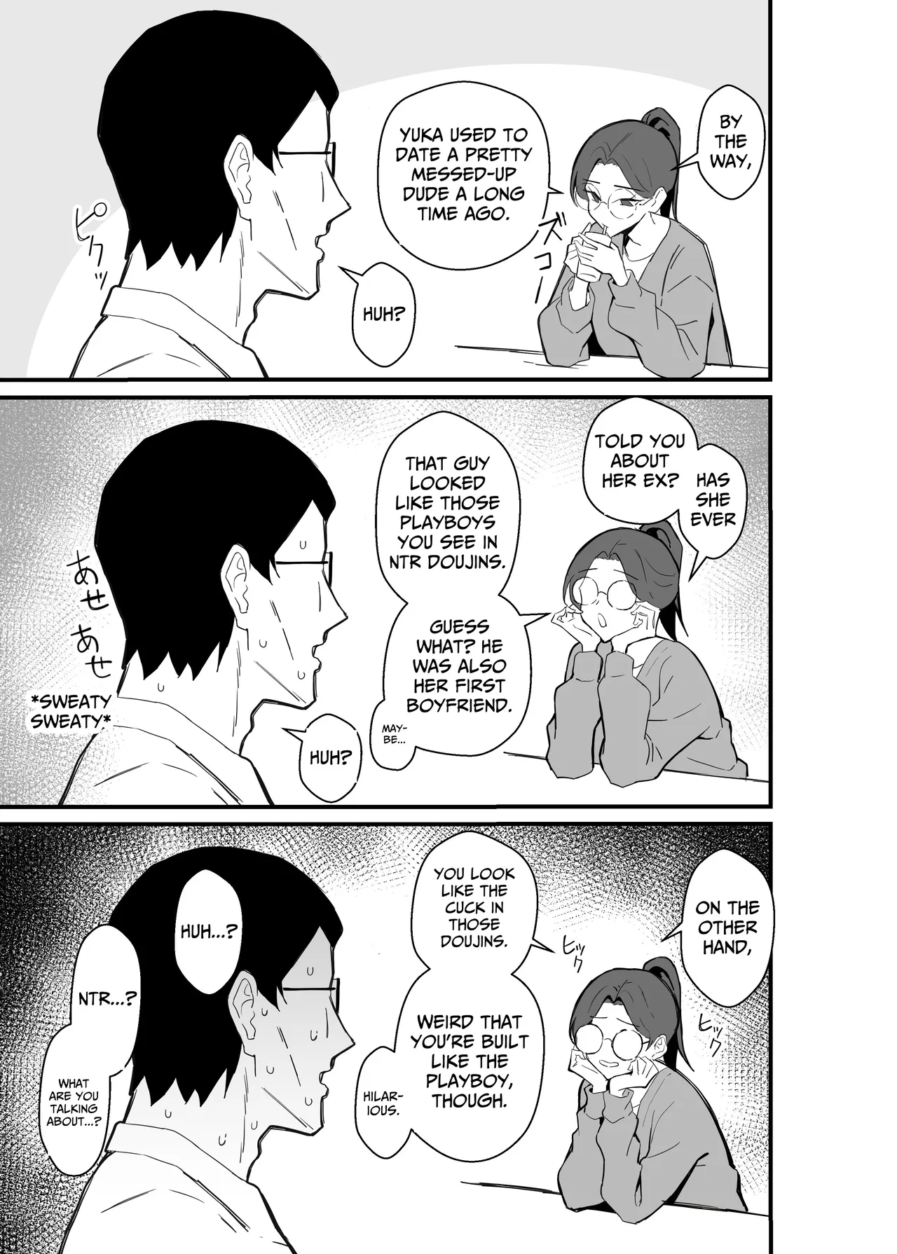 [Sukebe Hatsudenjo (Hatsuden Pengin)] Cool-kei Toshiue BariCare Kanojo Songen Hakai Wakan2 Jun-ai NTR Gokko Hen~ | Cool Carrier Focused Girlfriend ~Consensual Dignity Destruction~ 2: Pure Love NTR Roleplay Edition [English] [Nameless] [Digital] - Page 14