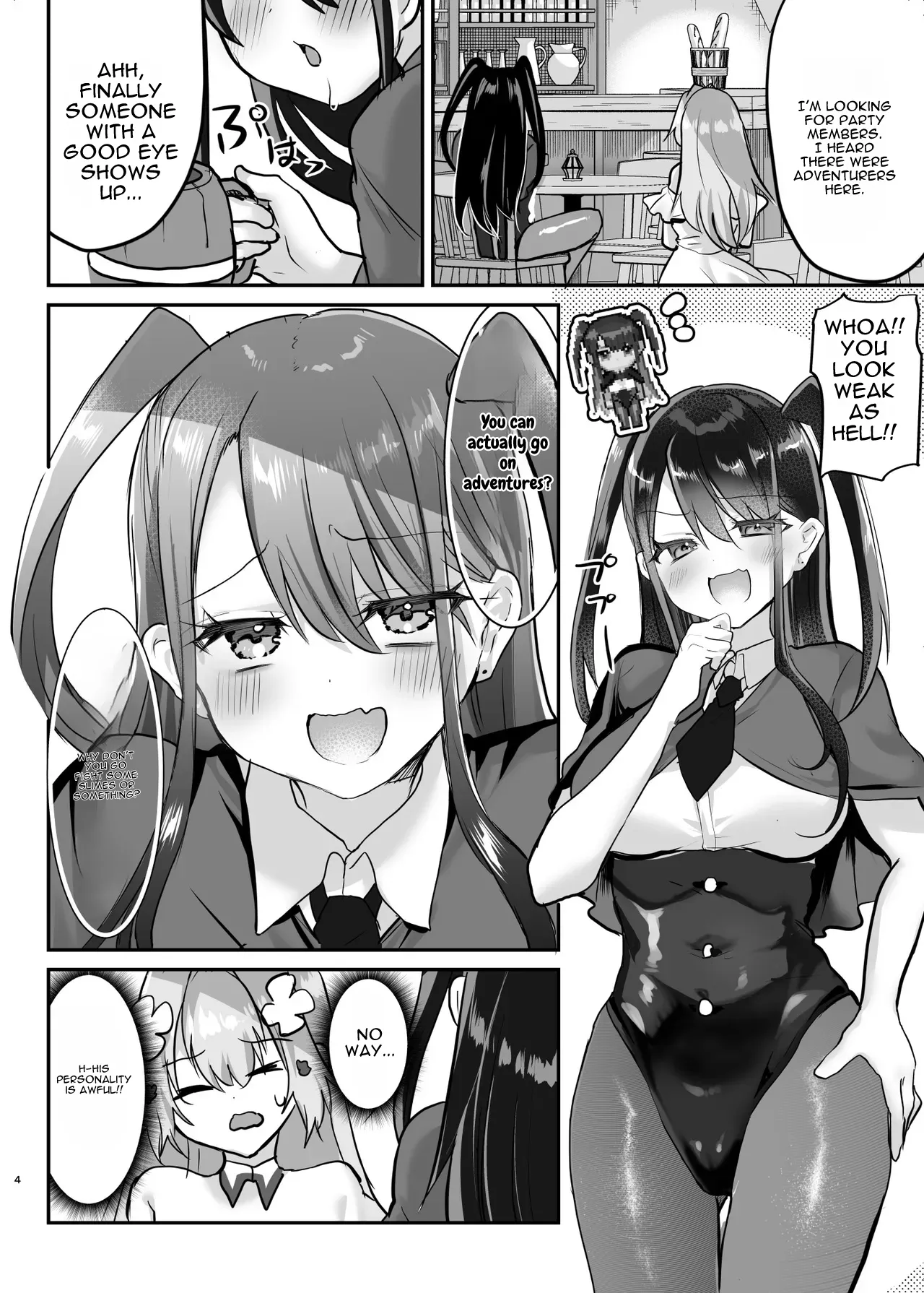 [Shimajiya (Shimaji)] Ero RPG no Onna Shujinkou ni TS Tensei Shitara... 3-shou Ero Trap Dungeon-hen | If I Was Reincarnated as a Female Protagonist in an Ero RPG... Chapter 3: Ero Trap Dungeon Arc [English] [DNTA] [Digital] - Page 5