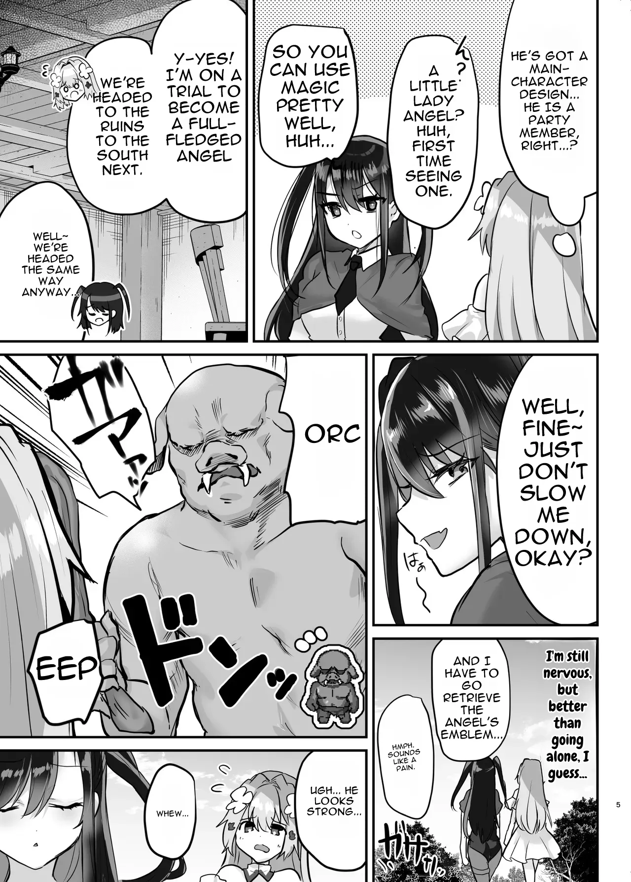 [Shimajiya (Shimaji)] Ero RPG no Onna Shujinkou ni TS Tensei Shitara... 3-shou Ero Trap Dungeon-hen | If I Was Reincarnated as a Female Protagonist in an Ero RPG... Chapter 3: Ero Trap Dungeon Arc [English] [DNTA] [Digital] - Page 6