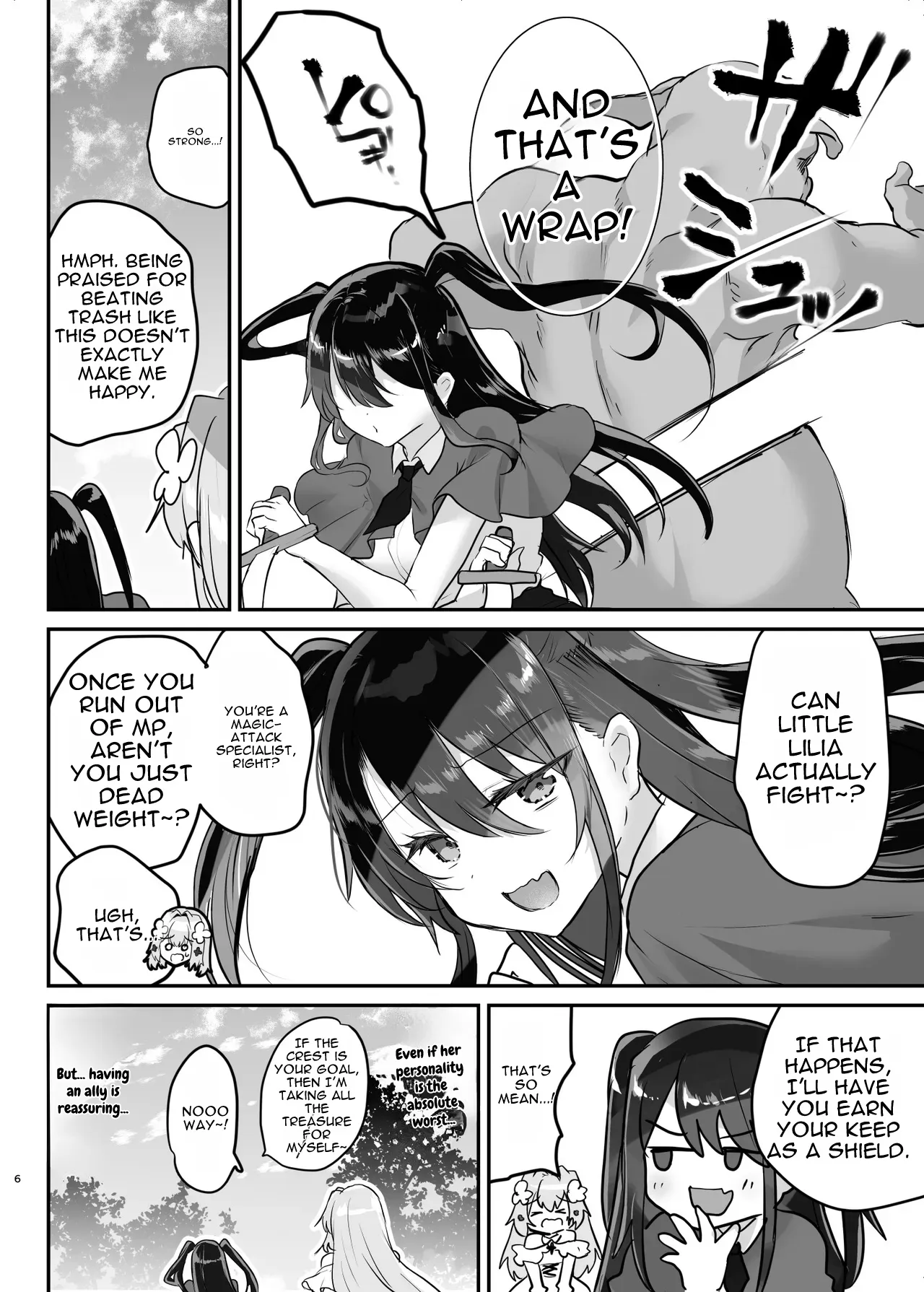 [Shimajiya (Shimaji)] Ero RPG no Onna Shujinkou ni TS Tensei Shitara... 3-shou Ero Trap Dungeon-hen | If I Was Reincarnated as a Female Protagonist in an Ero RPG... Chapter 3: Ero Trap Dungeon Arc [English] [DNTA] [Digital] - Page 7
