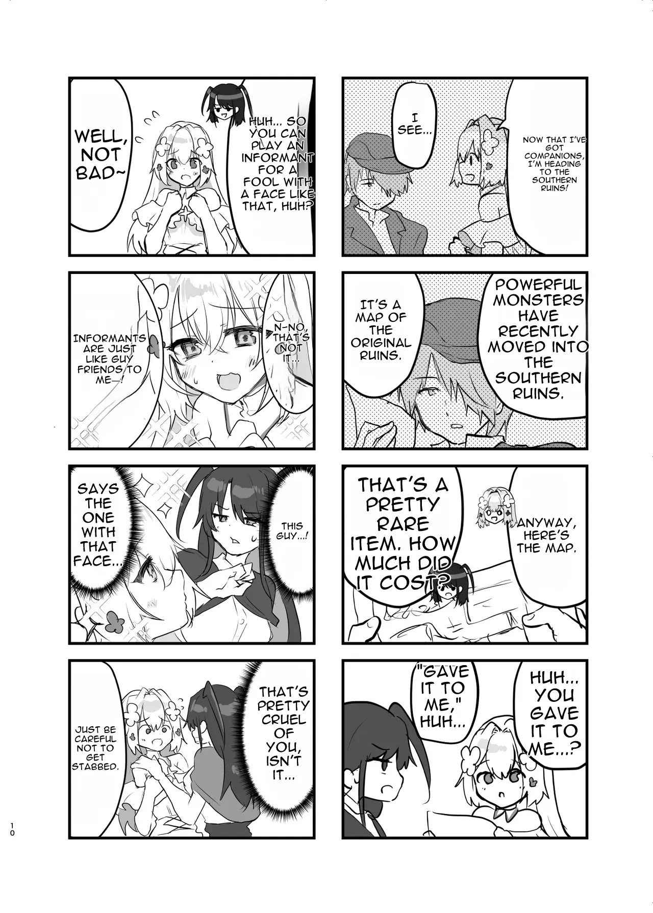 [Shimajiya (Shimaji)] Ero RPG no Onna Shujinkou ni TS Tensei Shitara... 3-shou Ero Trap Dungeon-hen | If I Was Reincarnated as a Female Protagonist in an Ero RPG... Chapter 3: Ero Trap Dungeon Arc [English] [DNTA] [Digital] - Page 11