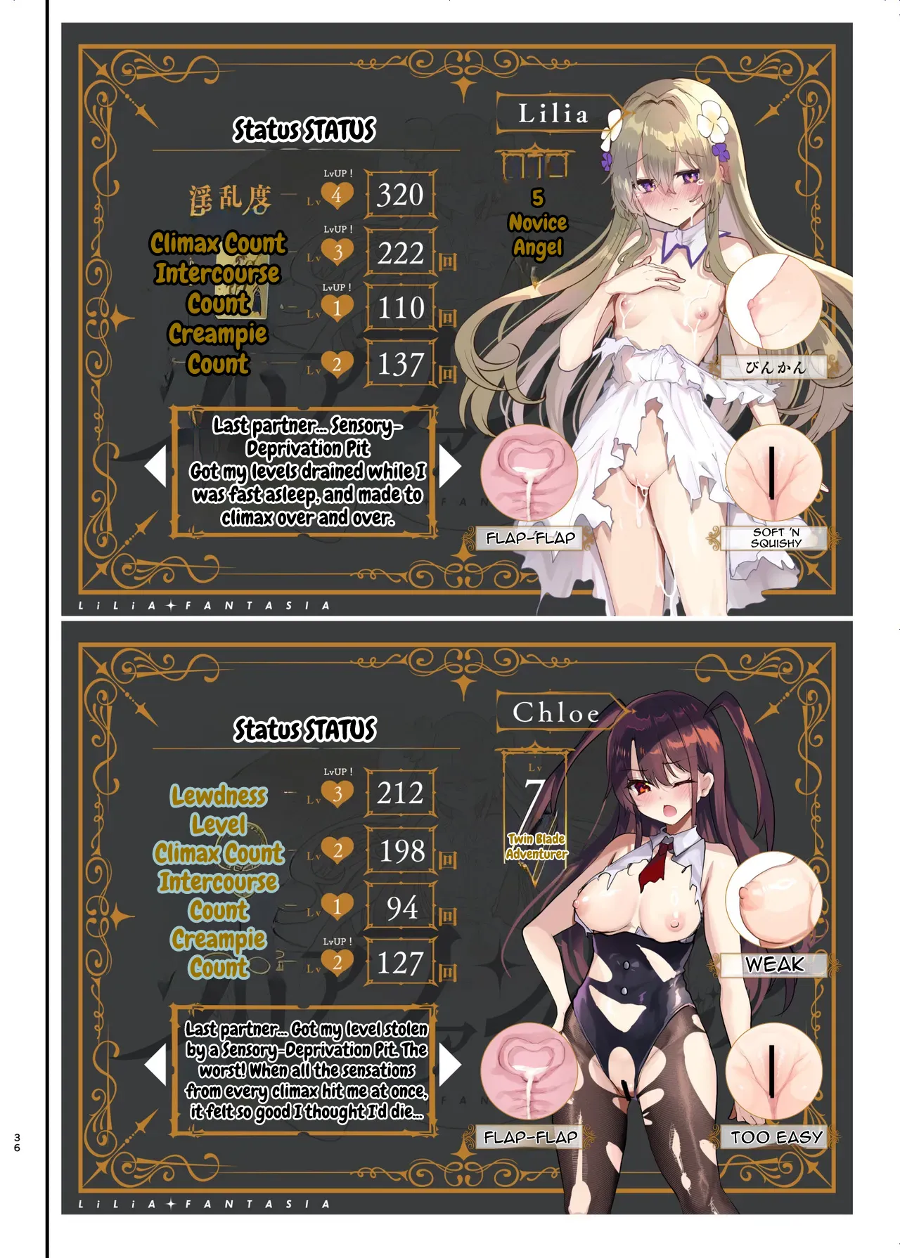 [Shimajiya (Shimaji)] Ero RPG no Onna Shujinkou ni TS Tensei Shitara... 3-shou Ero Trap Dungeon-hen | If I Was Reincarnated as a Female Protagonist in an Ero RPG... Chapter 3: Ero Trap Dungeon Arc [English] [DNTA] [Digital] - Page 37