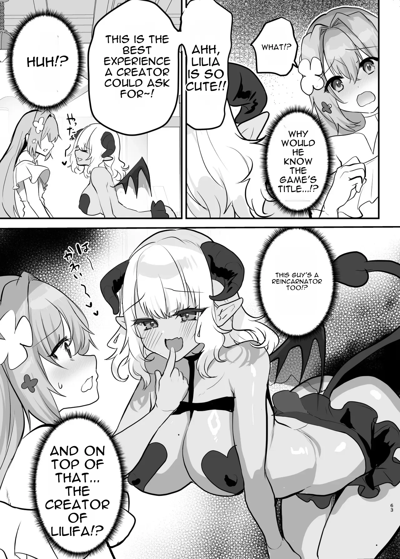 [Shimajiya (Shimaji)] Ero RPG no Onna Shujinkou ni TS Tensei Shitara... 3-shou Ero Trap Dungeon-hen | If I Was Reincarnated as a Female Protagonist in an Ero RPG... Chapter 3: Ero Trap Dungeon Arc [English] [DNTA] [Digital] - Page 64