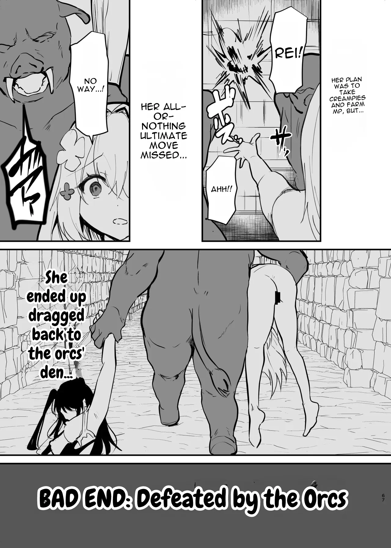 [Shimajiya (Shimaji)] Ero RPG no Onna Shujinkou ni TS Tensei Shitara... 3-shou Ero Trap Dungeon-hen | If I Was Reincarnated as a Female Protagonist in an Ero RPG... Chapter 3: Ero Trap Dungeon Arc [English] [DNTA] [Digital] - Page 68