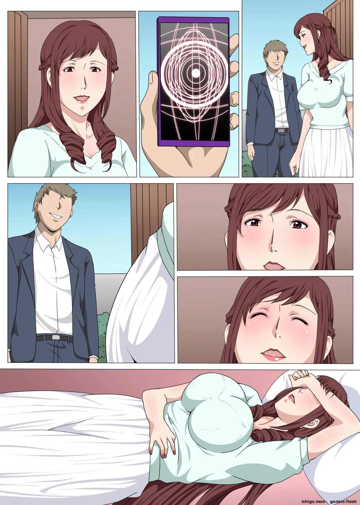 [Pairesshu] Saimin Appli de Iinari Ningyou ni Sareta Seisou na Hitozuma ~Miho~ | PURE HOUSEWIFE TURNED INTO AN OBEDIENT DOLL WITH A HYPNOSIS APP ~MIHO~ [English] - Page 45